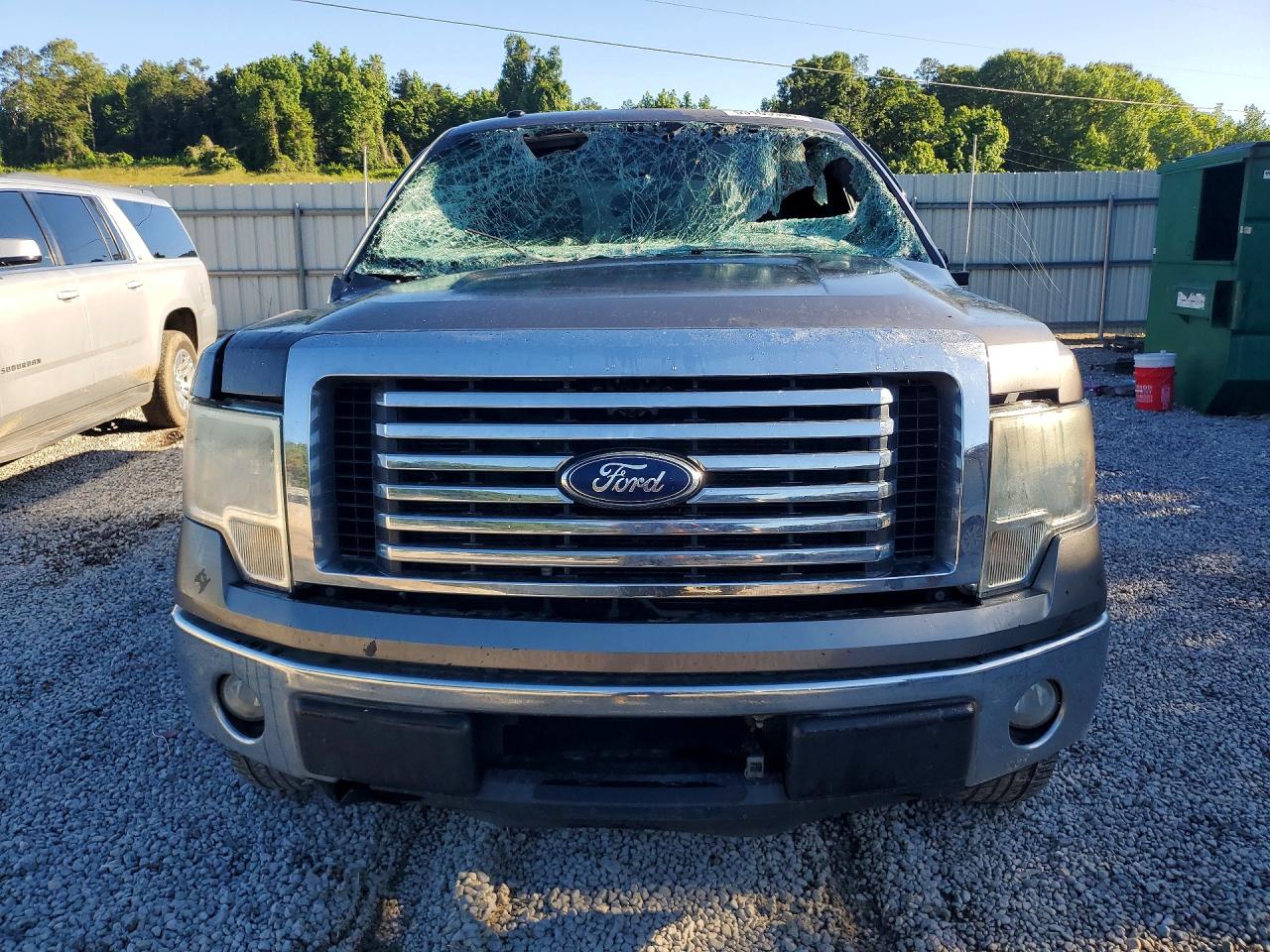 2012 Ford F150 Supercrew Gray vin: 1FTFW1EF3CKD35063