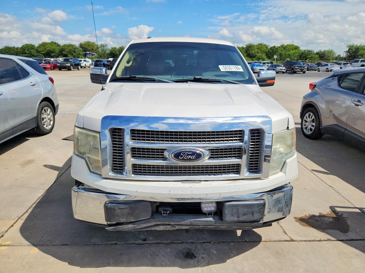 2012 Ford F150 Supercrew Белый vin: 1FTFW1EF3CKE05130