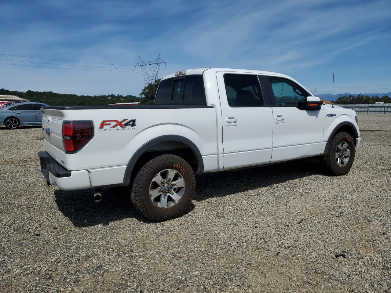 2013 Ford F150 Supercrew White vin: 1FTFW1EF3DFA06258
