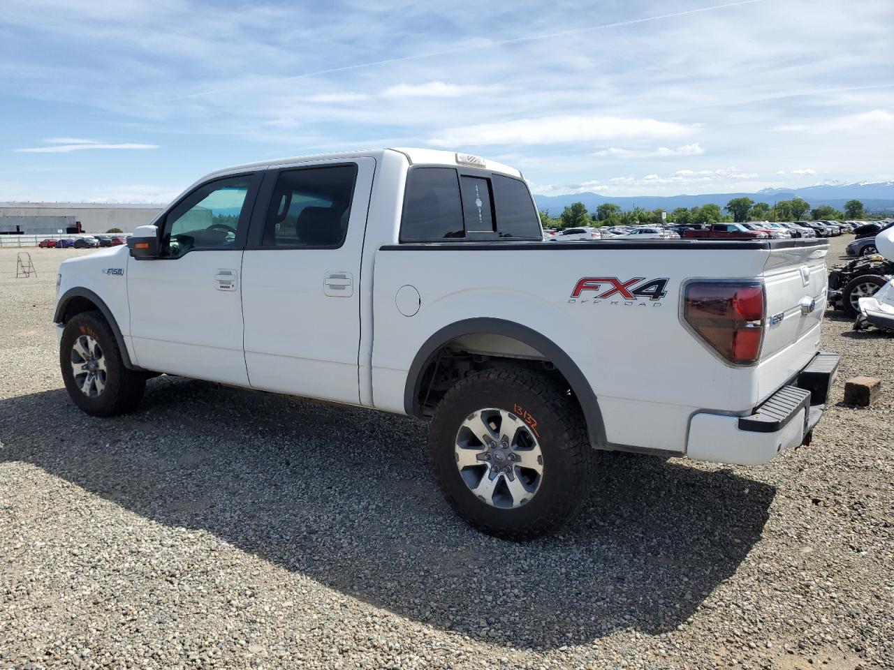 2013 Ford F150 Supercrew White vin: 1FTFW1EF3DFA06258
