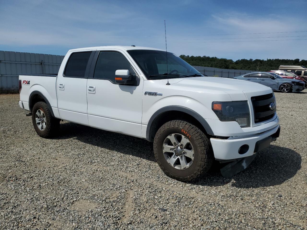 2013 Ford F150 Supercrew White vin: 1FTFW1EF3DFA06258