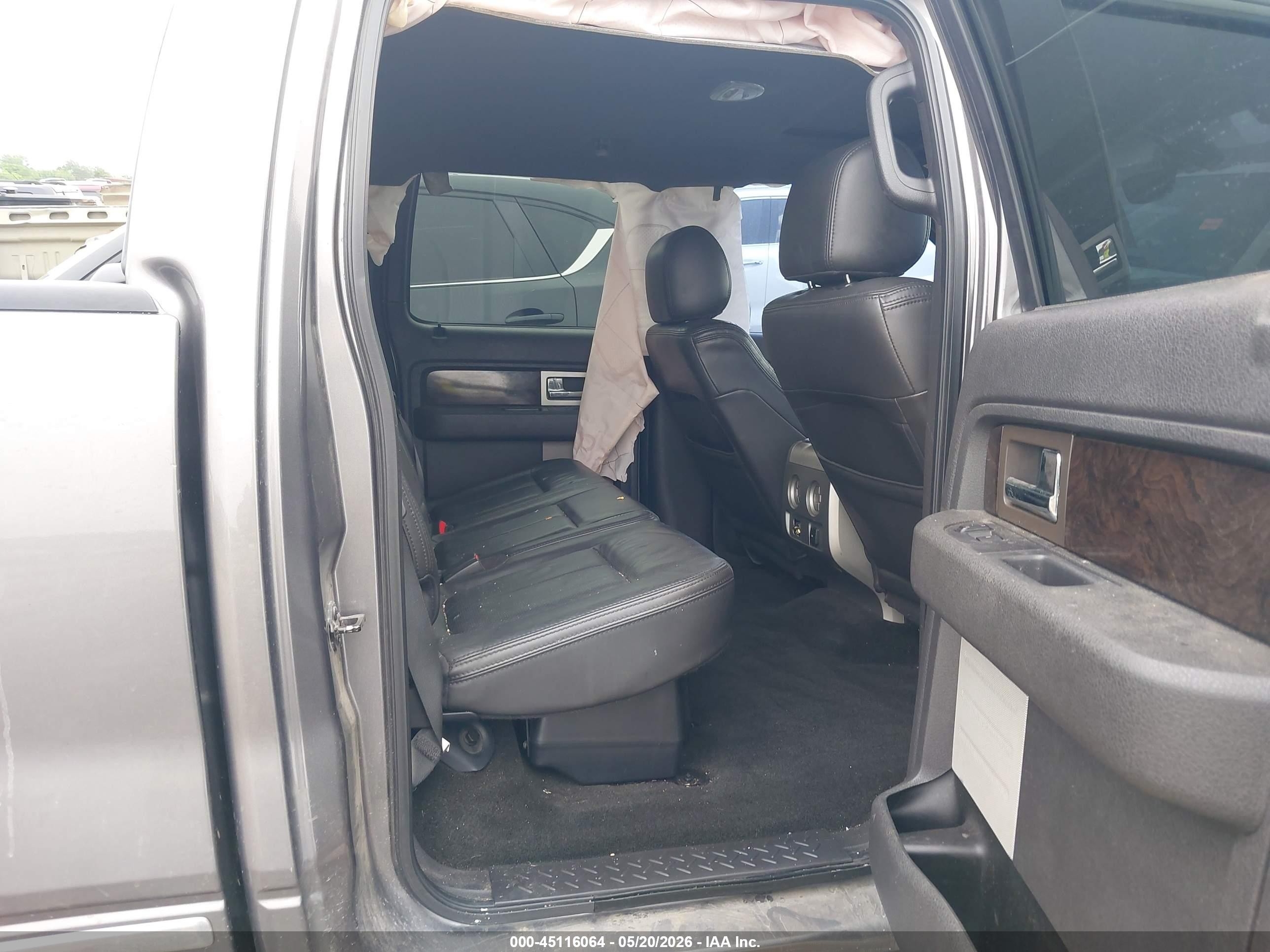 2013 Ford F-150 Platinum Серый vin: 1FTFW1EF3DFA10603