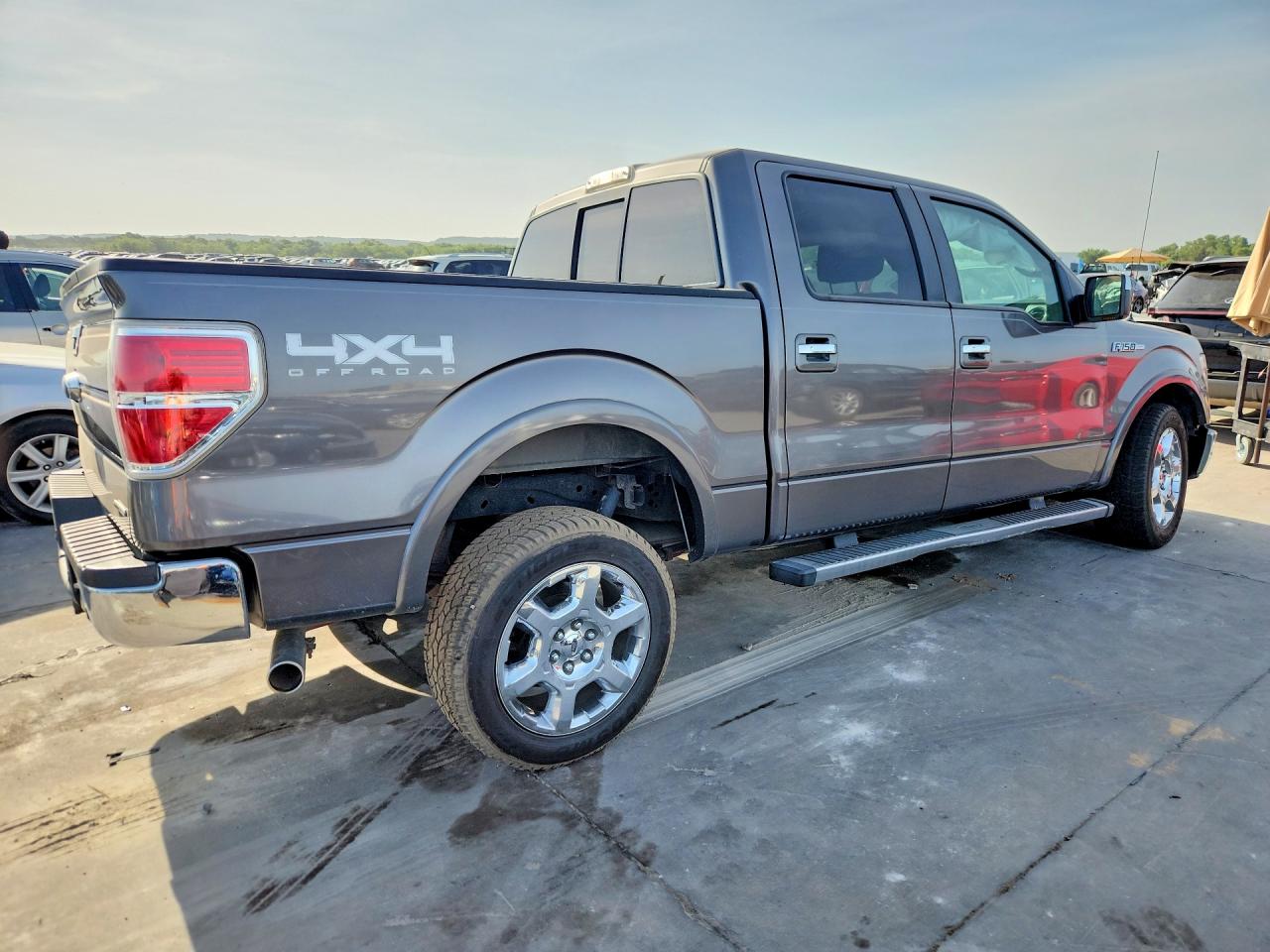 2013 Ford F150 Lariat Gray vin: 1FTFW1EF3DFA41298