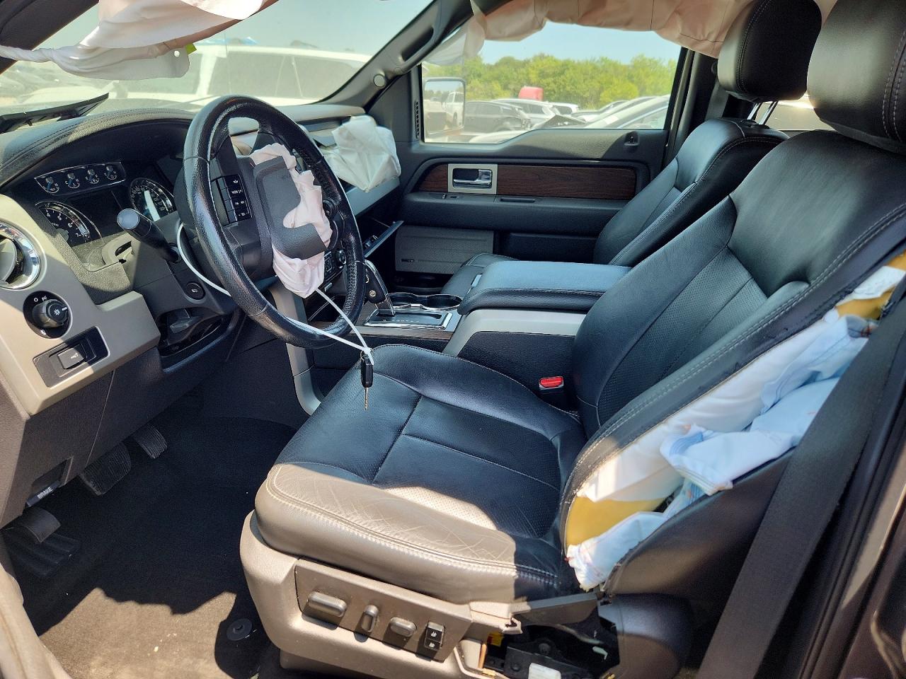2013 Ford F150 Lariat Gray vin: 1FTFW1EF3DFA41298