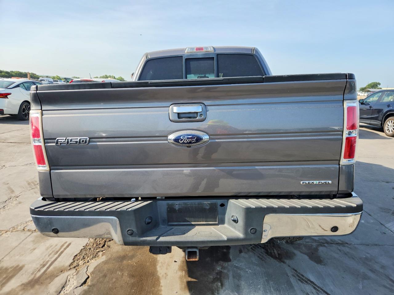 2013 Ford F150 Lariat Gray vin: 1FTFW1EF3DFA41298