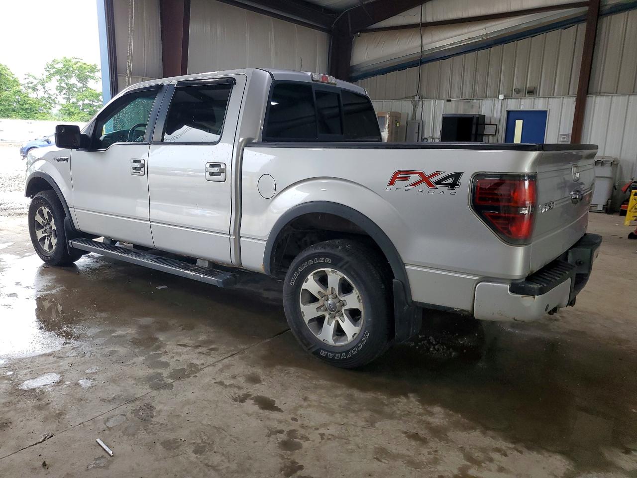 2013 Ford F150 Supercrew Silver vin: 1FTFW1EF3DFA44346