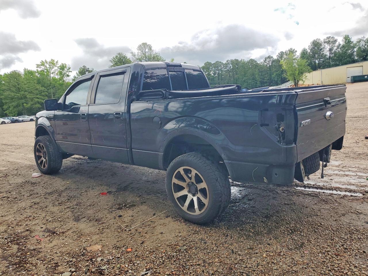 2013 Ford F150 Supercrew Black vin: 1FTFW1EF3DFA47750