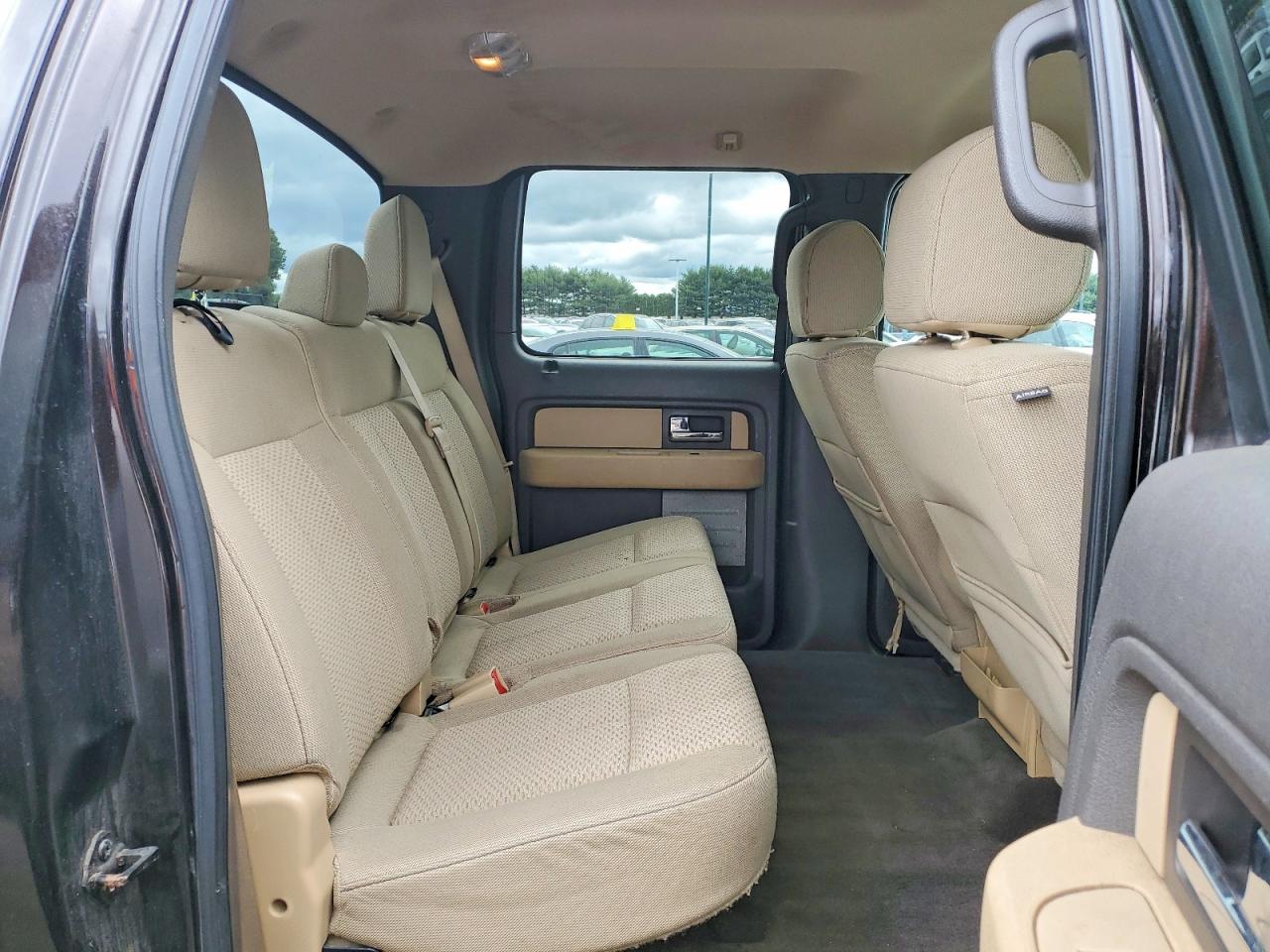2013 Ford F150 Supercrew Black vin: 1FTFW1EF3DFA62653