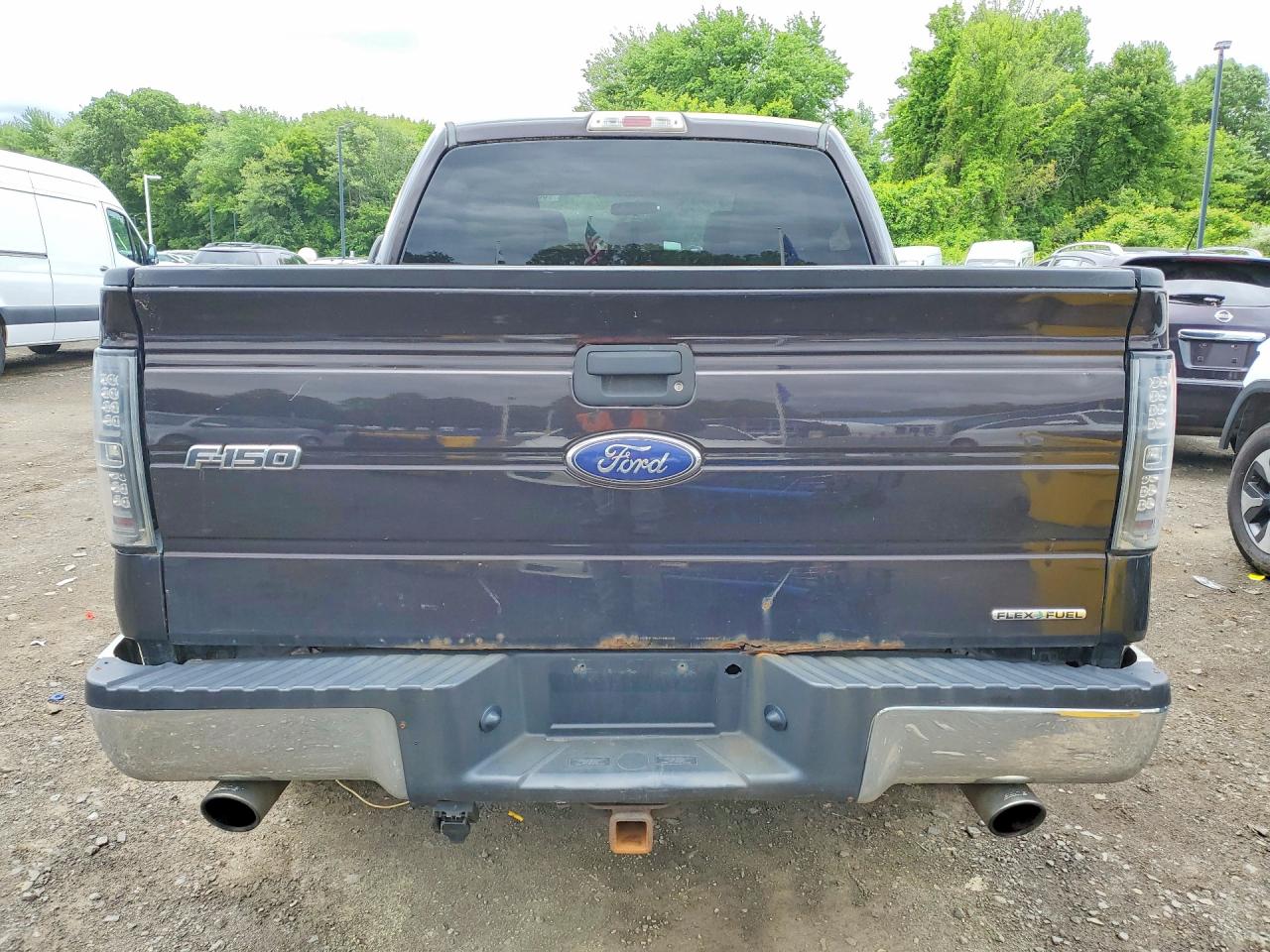 2013 Ford F150 Supercrew Black vin: 1FTFW1EF3DFA62653