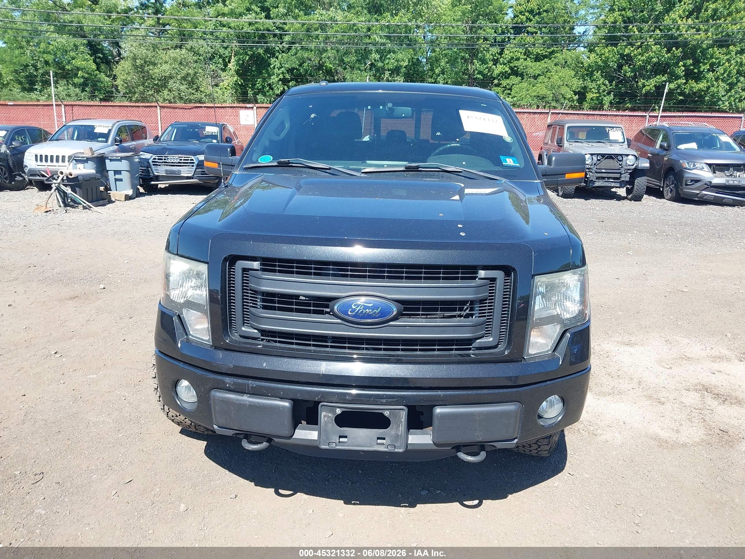 2013 Ford F-150 Fx4 Black vin: 1FTFW1EF3DFA71143
