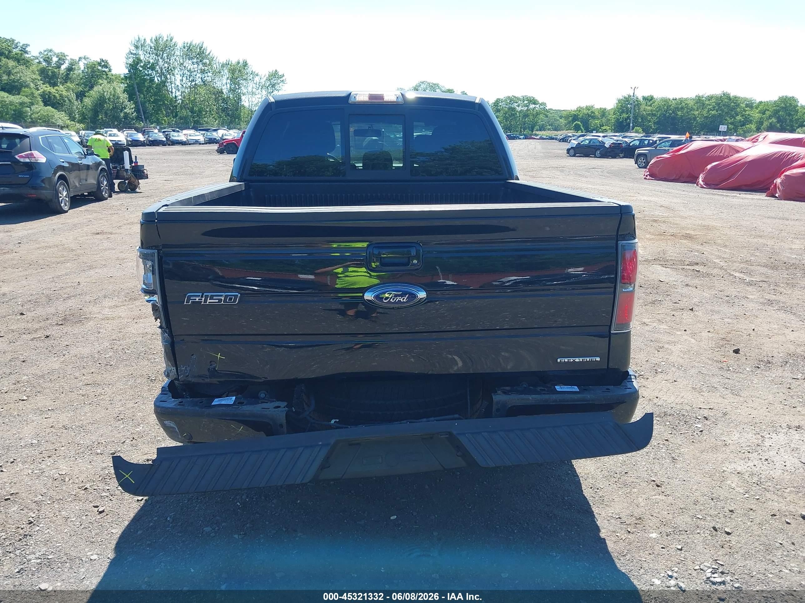 2013 Ford F-150 Fx4 Black vin: 1FTFW1EF3DFA71143