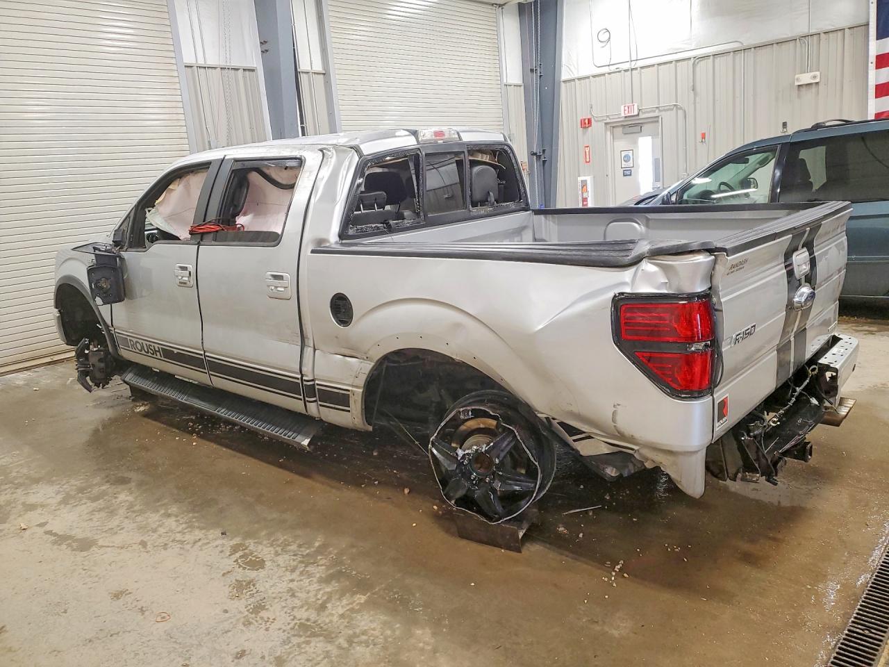 2013 Ford F150 Supercrew Silver vin: 1FTFW1EF3DFA76360