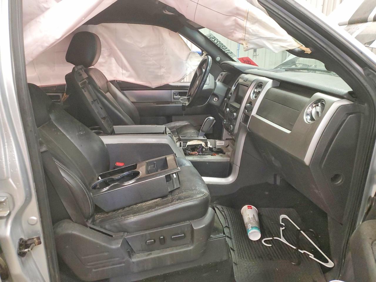 2013 Ford F150 Supercrew Silver vin: 1FTFW1EF3DFA76360