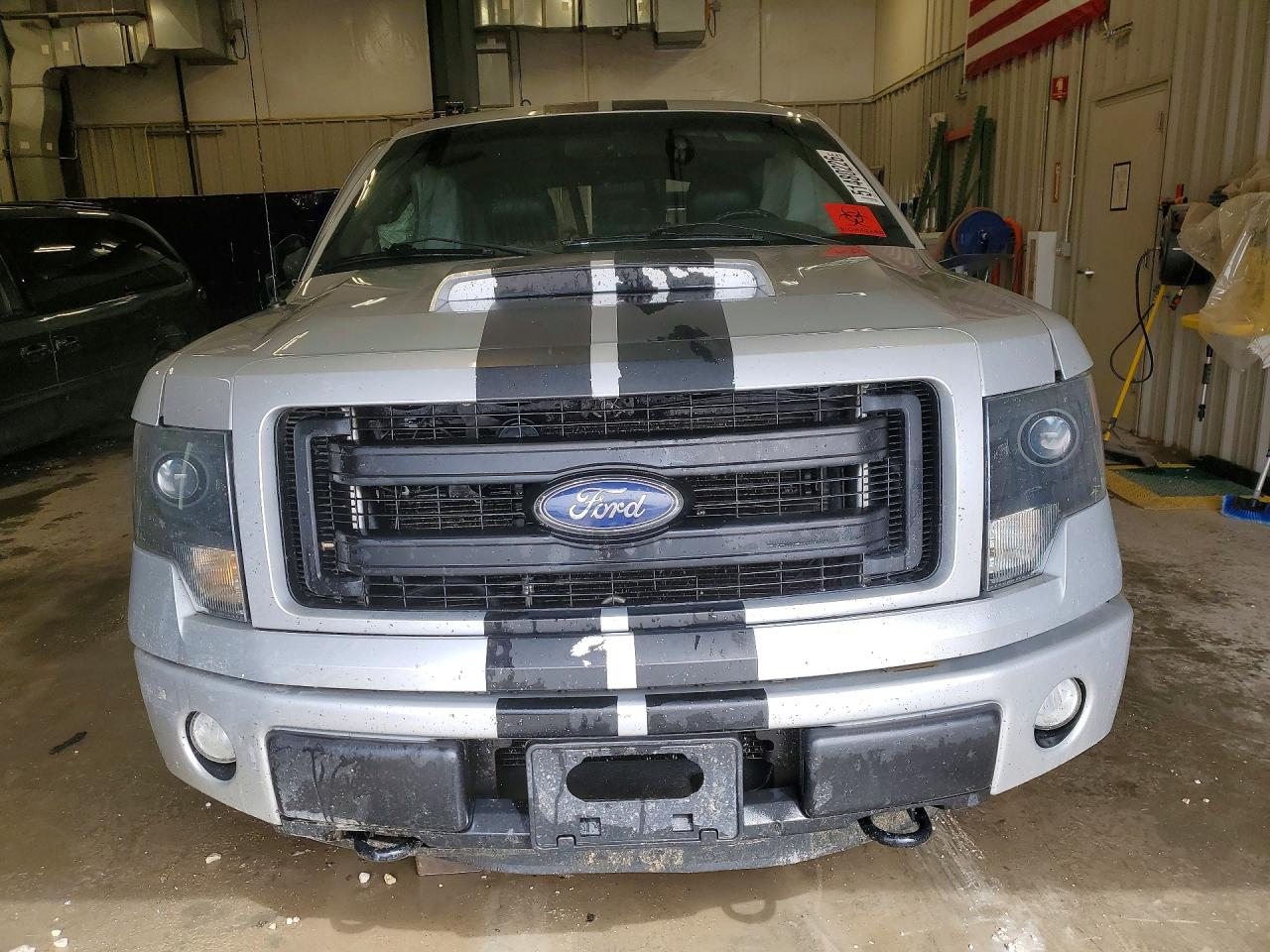 2013 Ford F150 Supercrew Silver vin: 1FTFW1EF3DFA76360