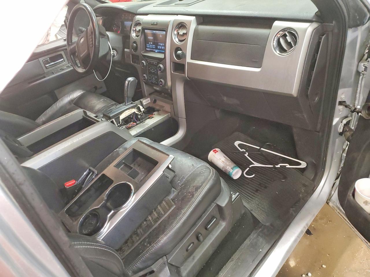2013 Ford F150 Supercrew Silver vin: 1FTFW1EF3DFA76360