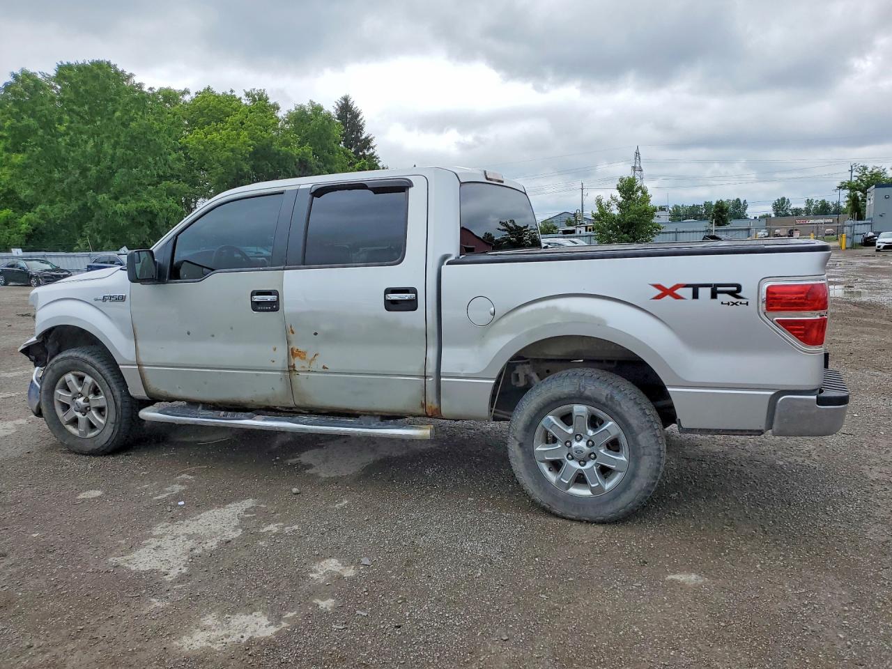 2013 Ford F150 Supercrew Серебряный vin: 1FTFW1EF3DFB24567