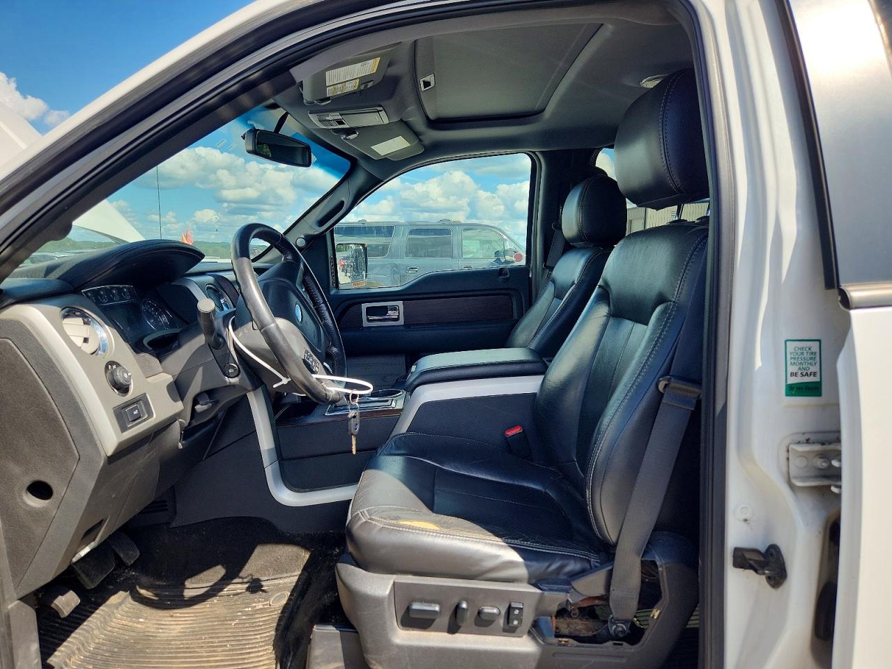2013 Ford F150 Supercrew White vin: 1FTFW1EF3DFB55589