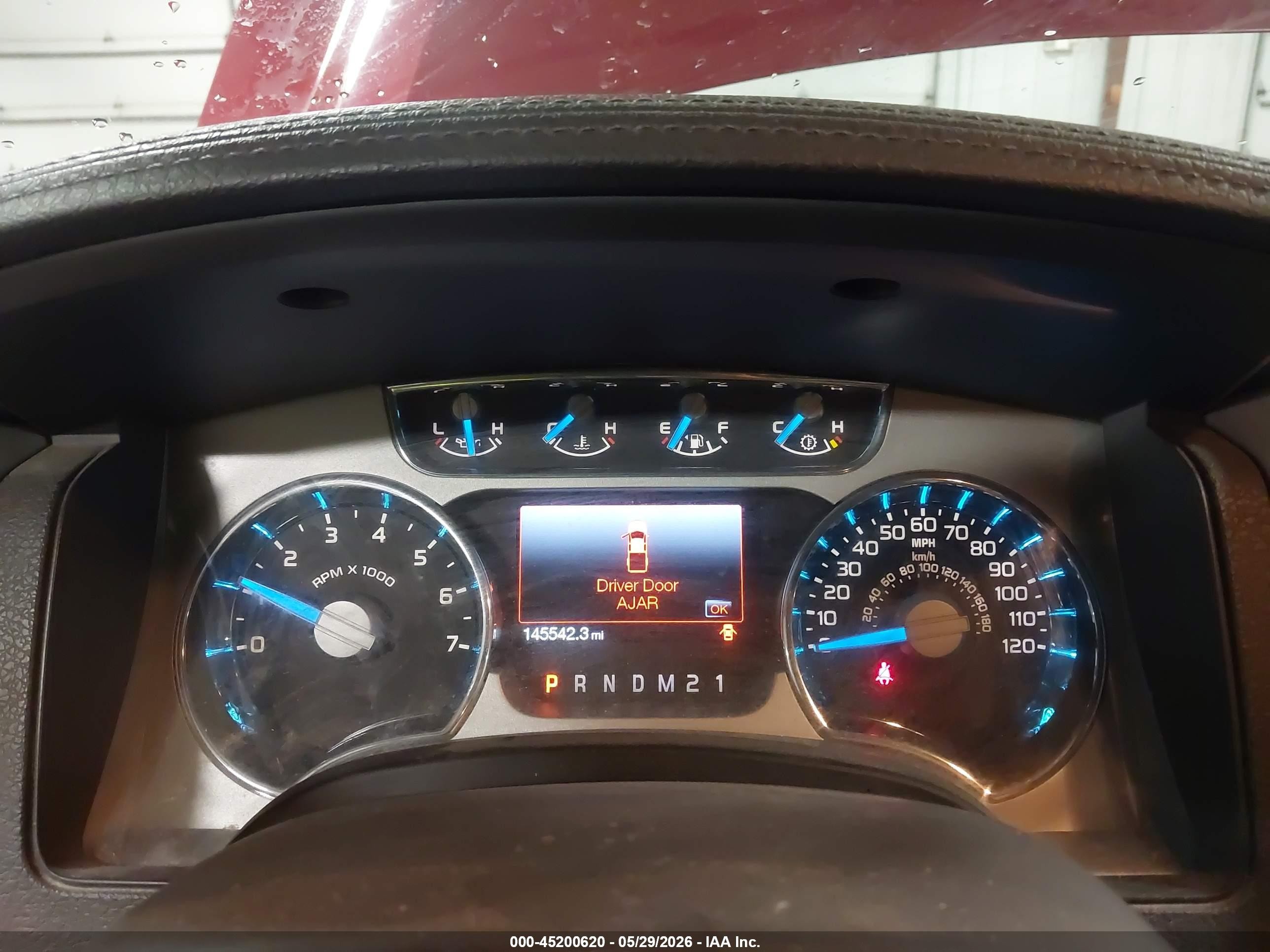 2013 Ford F-150 Platinum Красный vin: 1FTFW1EF3DFC04953