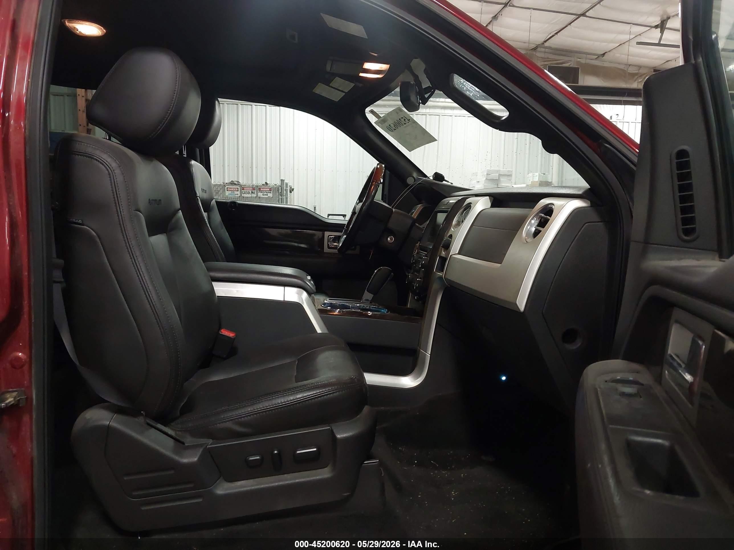 2013 Ford F-150 Platinum Красный vin: 1FTFW1EF3DFC04953