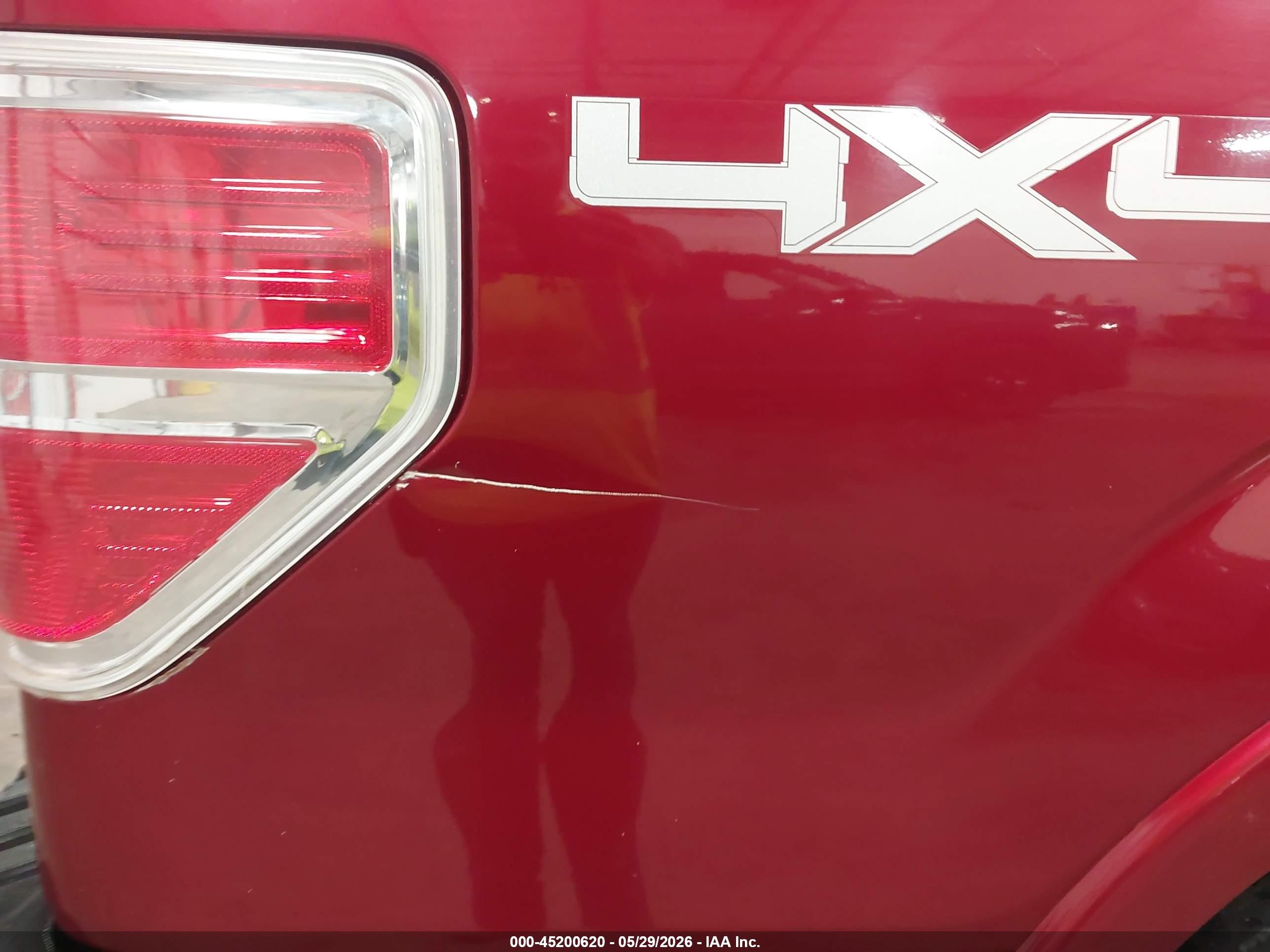 2013 Ford F-150 Platinum Красный vin: 1FTFW1EF3DFC04953
