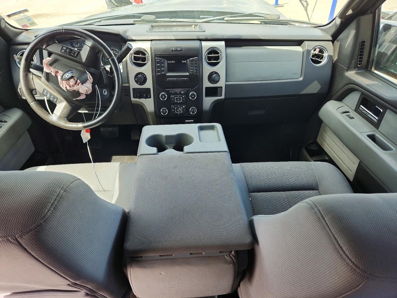 2013 Ford F150 Supercrew Gray vin: 1FTFW1EF3DFC09716