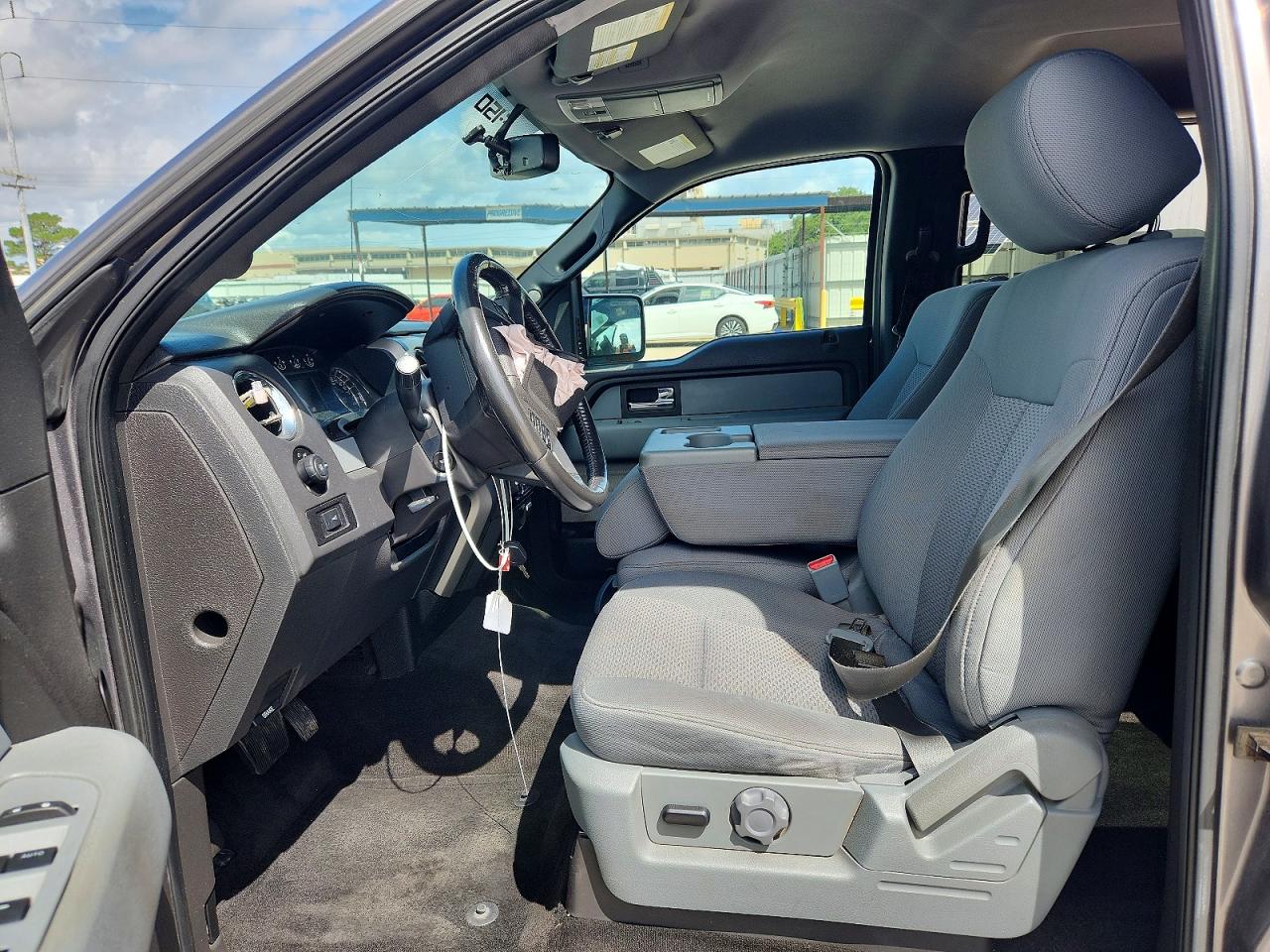 2013 Ford F150 Supercrew Gray vin: 1FTFW1EF3DFC09716