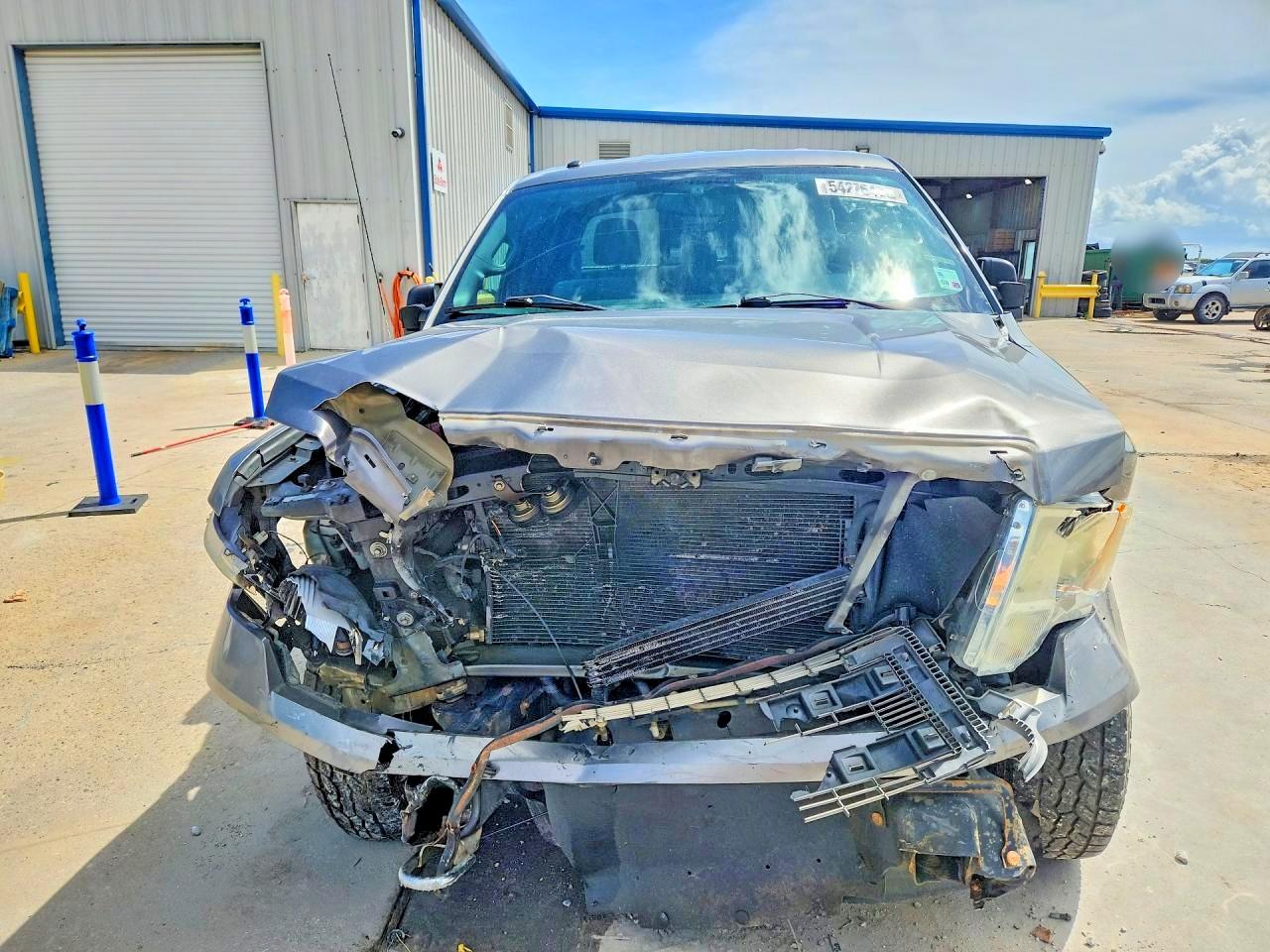 2013 Ford F150 Supercrew Gray vin: 1FTFW1EF3DFC09716