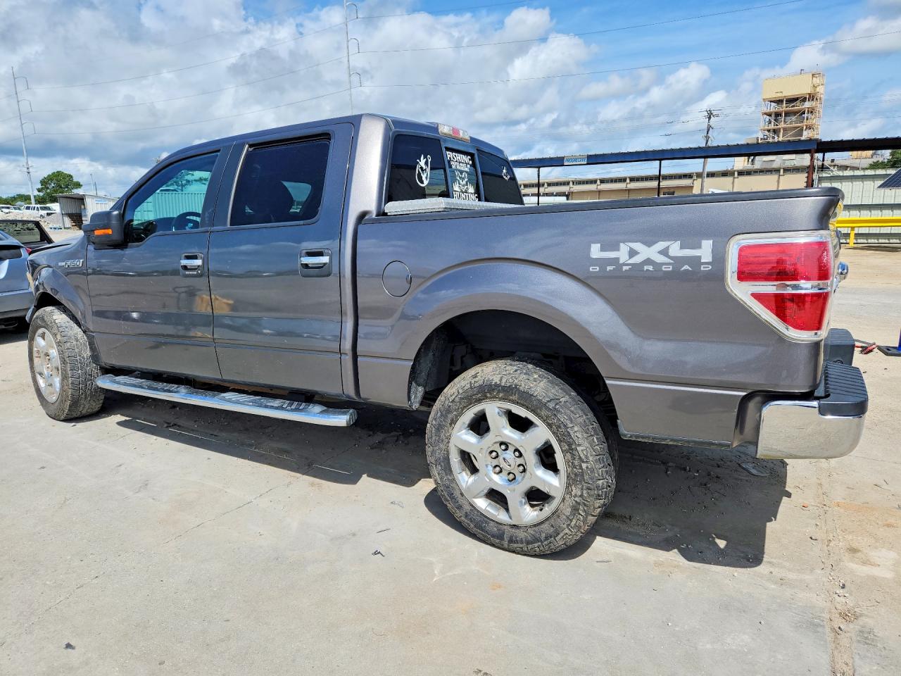 2013 Ford F150 Supercrew Gray vin: 1FTFW1EF3DFC09716
