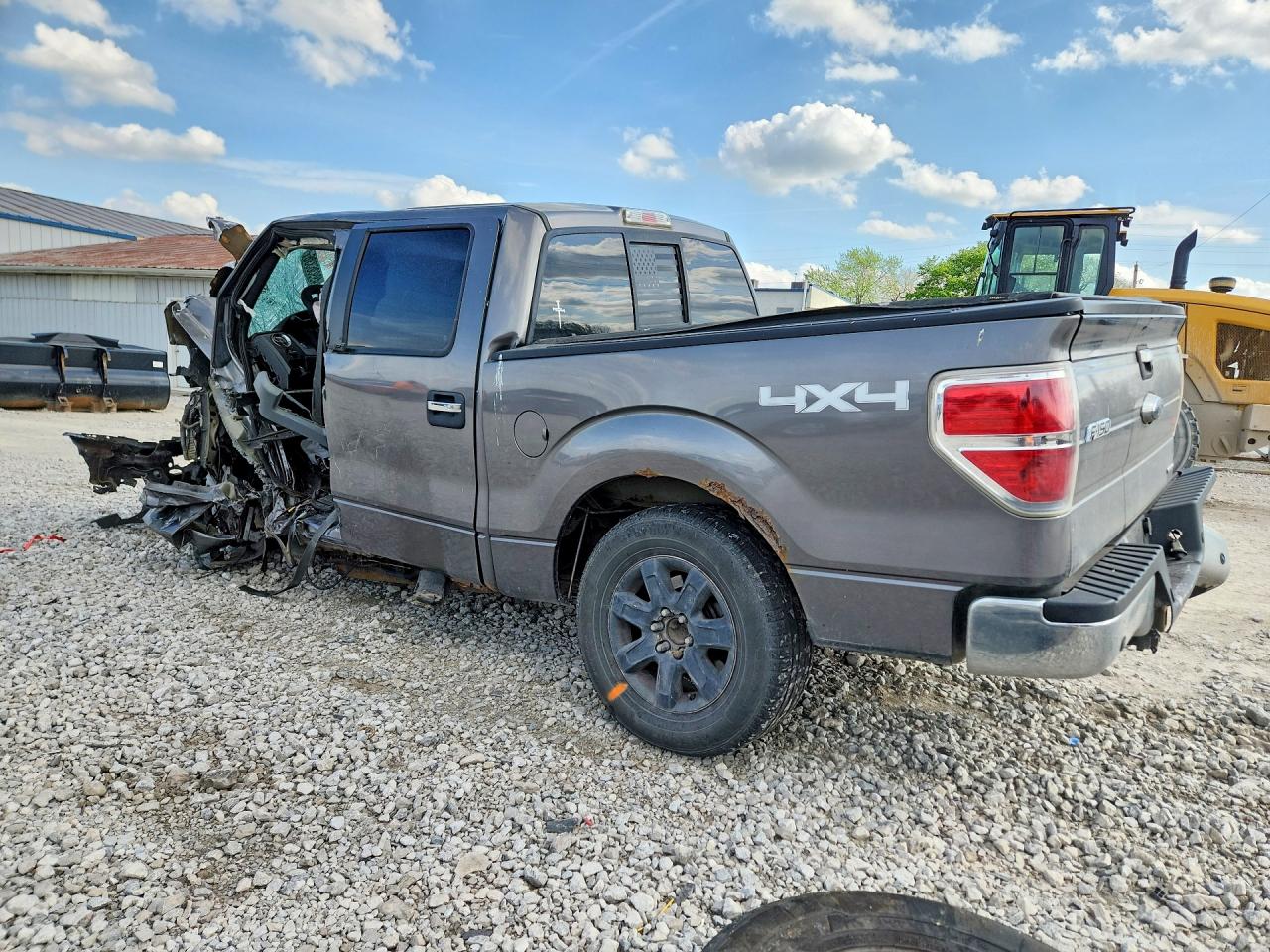 2013 Ford F150 Supercrew Gray vin: 1FTFW1EF3DFD24381