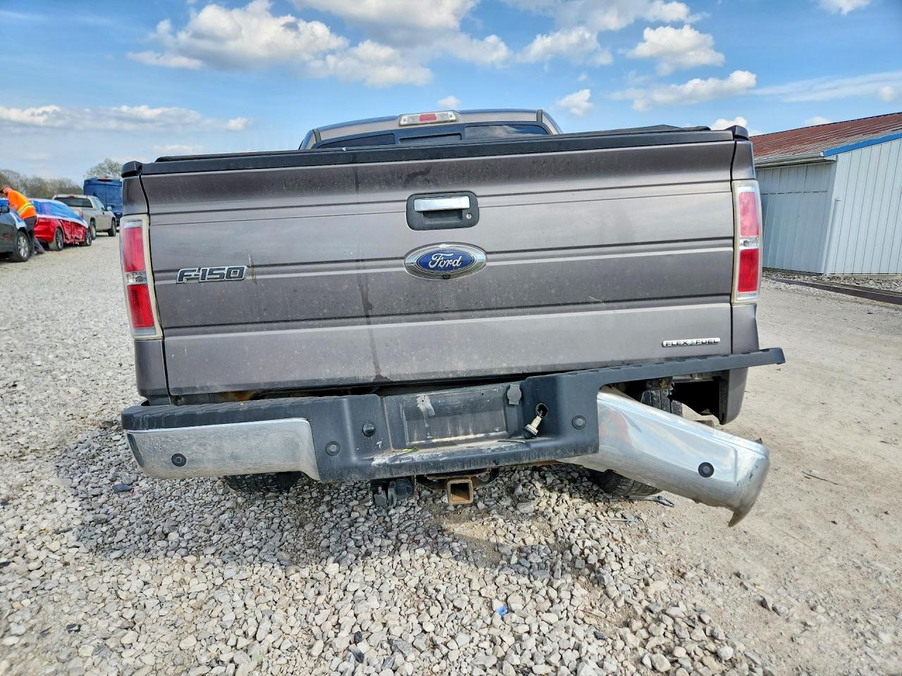 2013 Ford F150 Supercrew Gray vin: 1FTFW1EF3DFD24381