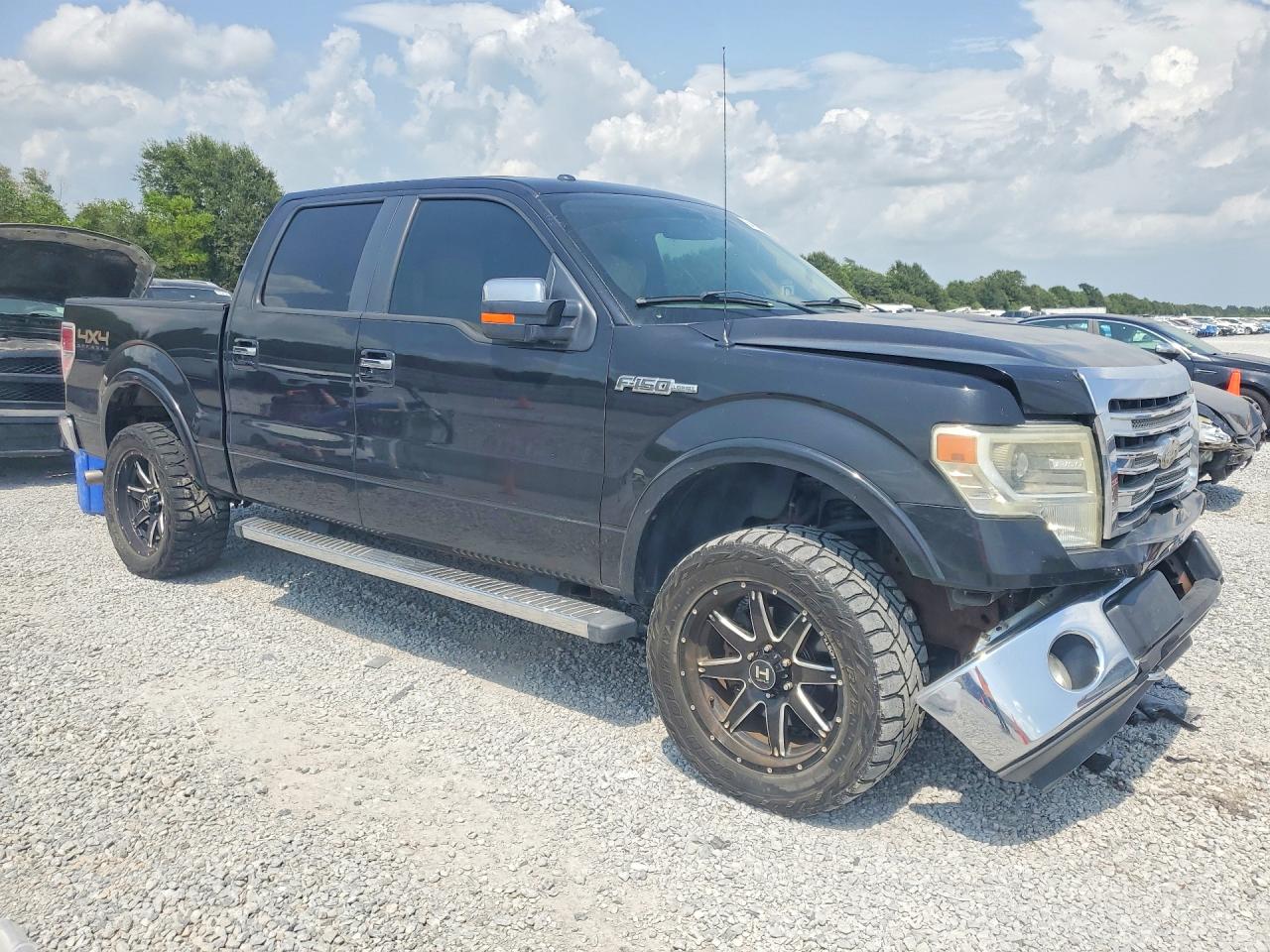 2013 Ford F150 Supercrew Black vin: 1FTFW1EF3DKD20032
