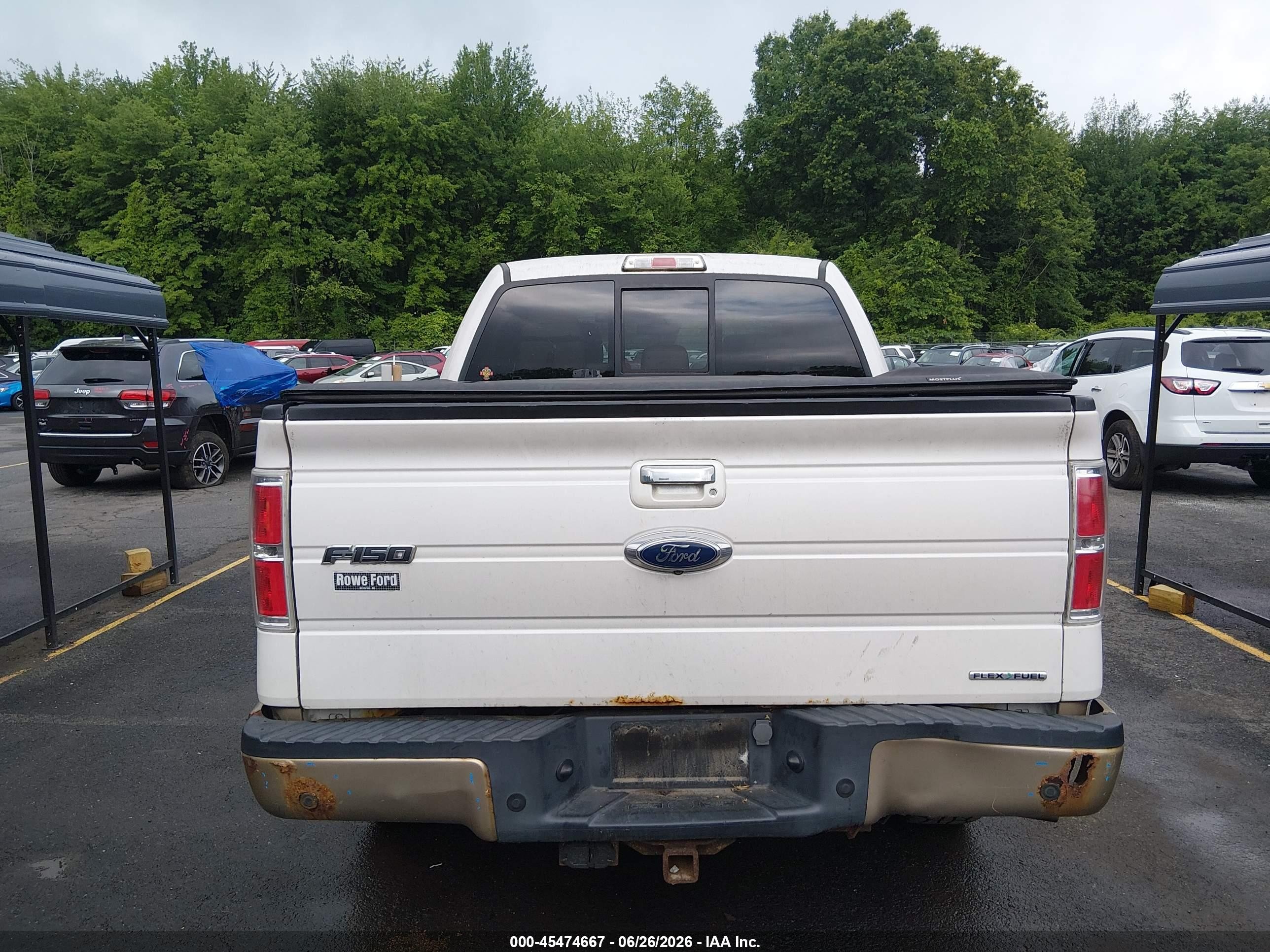 2013 Ford F-150 Fx4/king Ranch/lariat/platinum/xl/xlt White vin: 1FTFW1EF3DKD50745