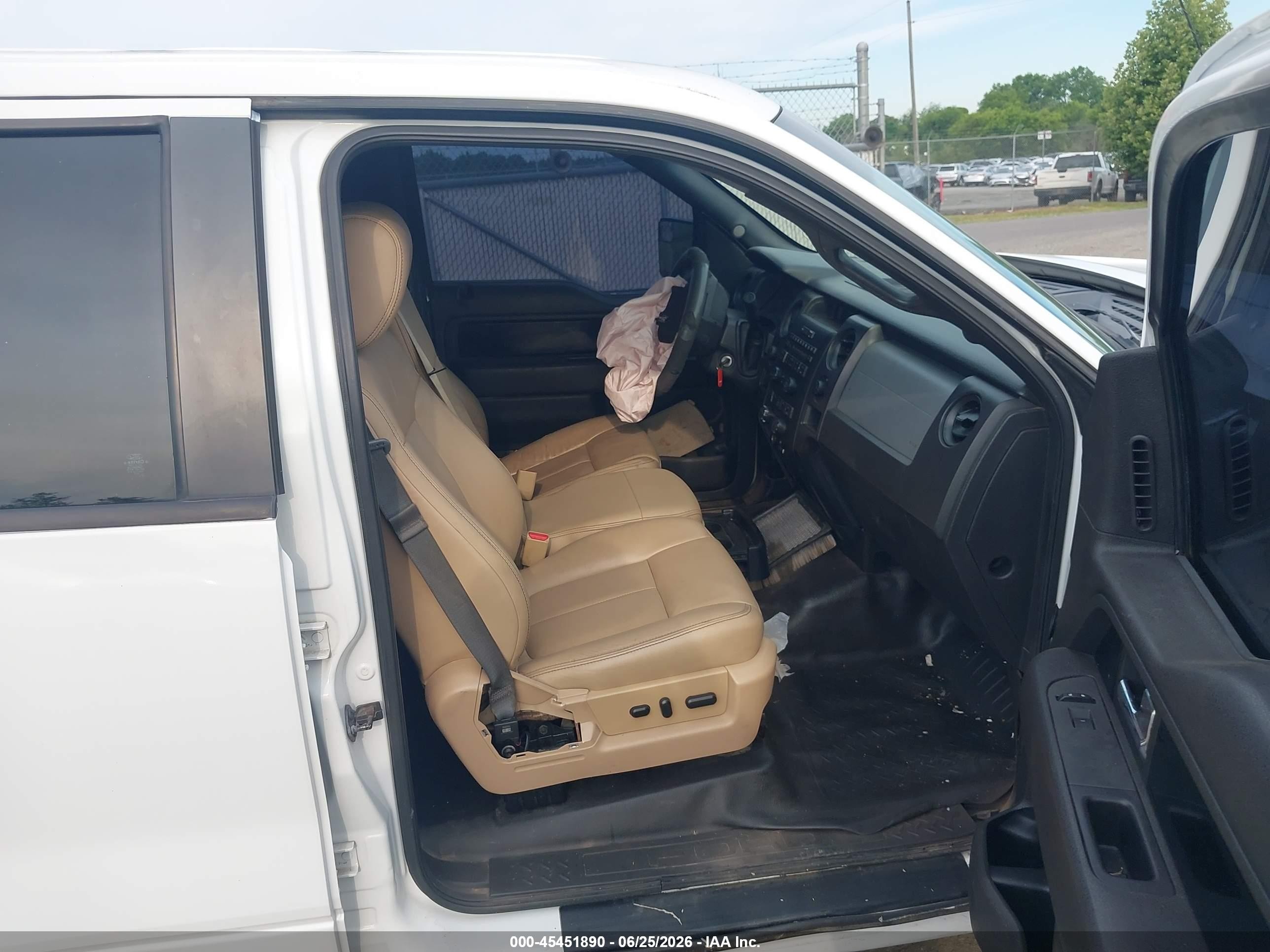 2013 Ford F-150 Fx4/king Ranch/lariat/platinum/xl/xlt White vin: 1FTFW1EF3DKD84104
