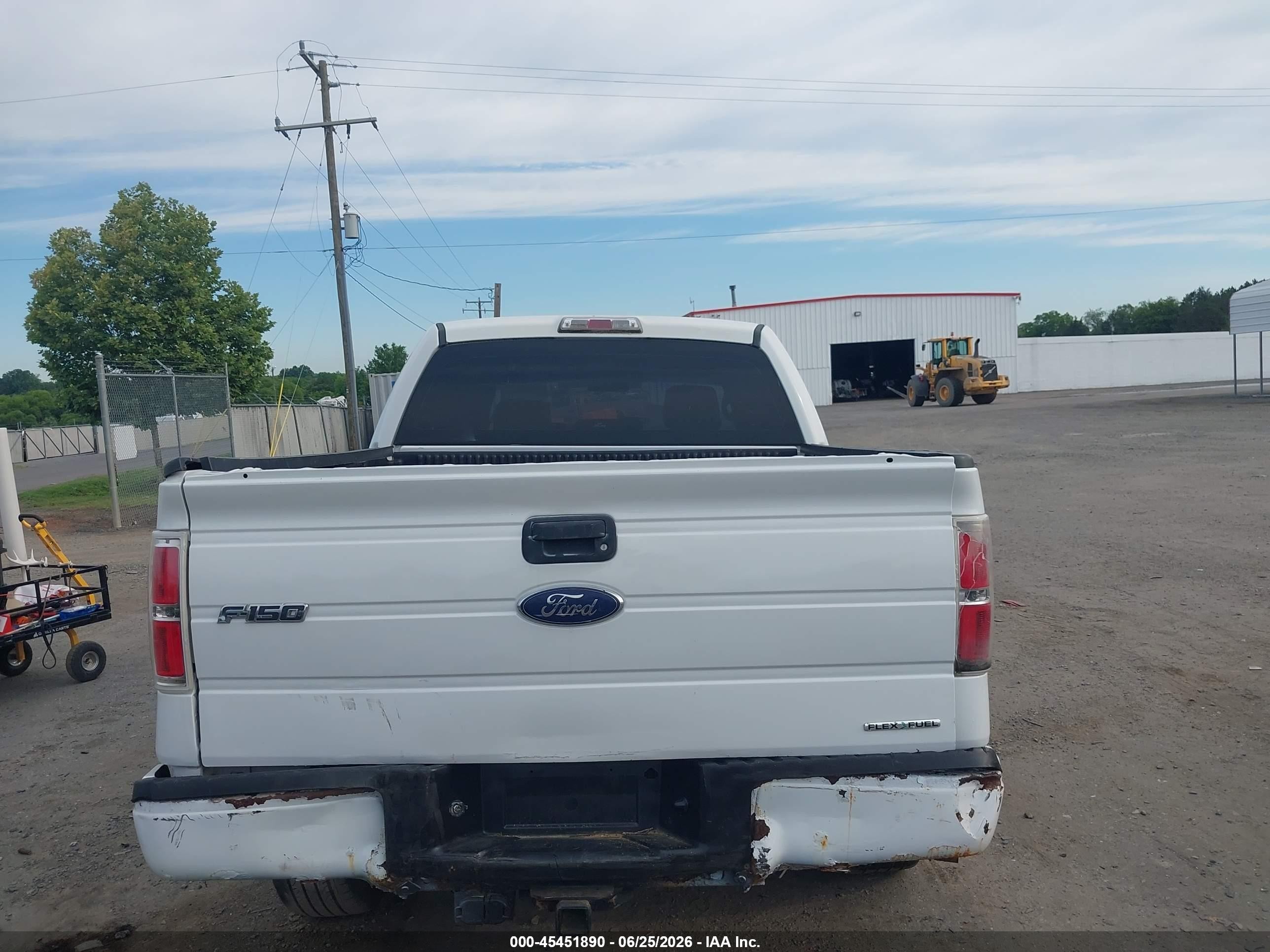 2013 Ford F-150 Fx4/king Ranch/lariat/platinum/xl/xlt White vin: 1FTFW1EF3DKD84104