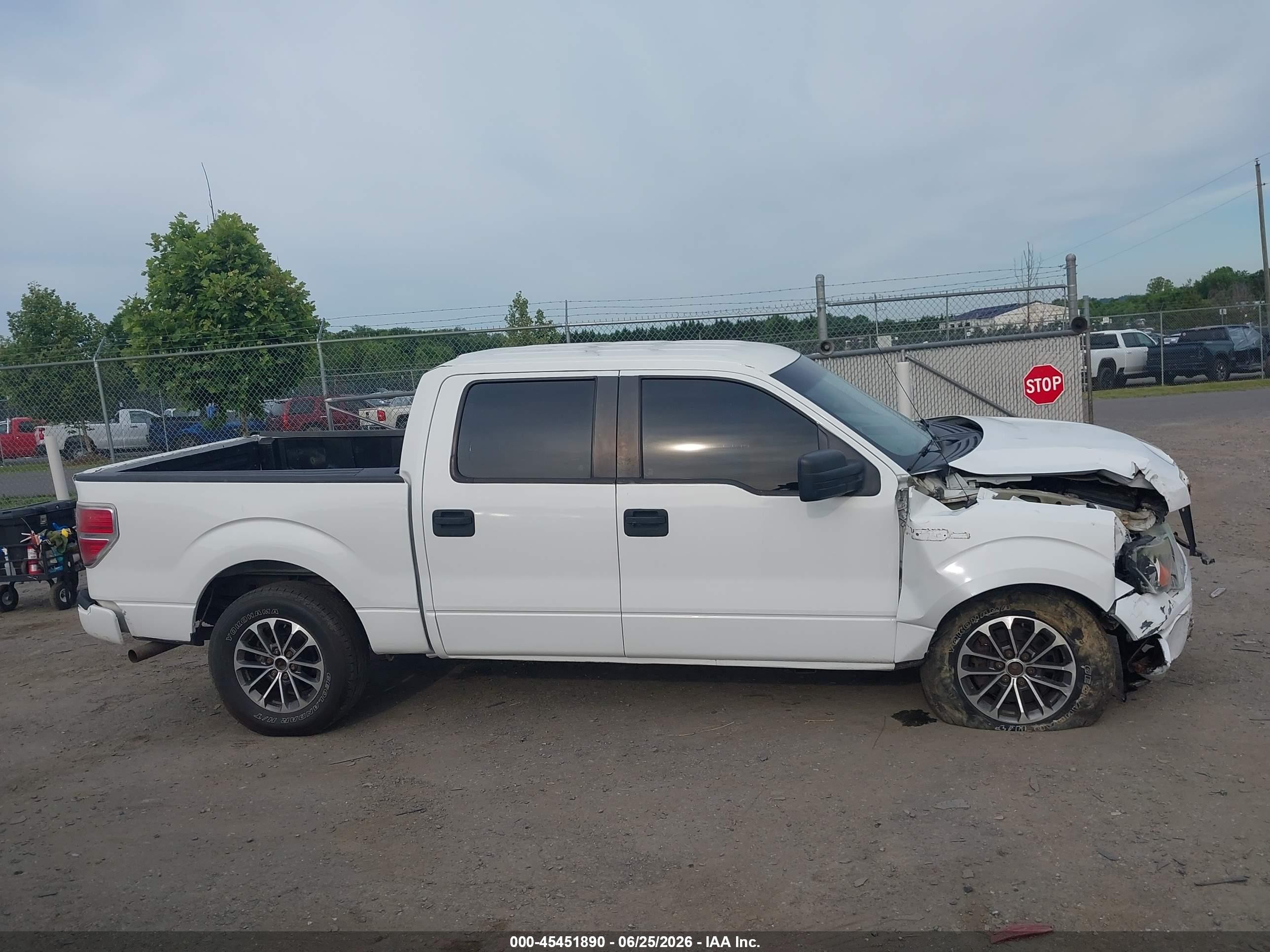 2013 Ford F-150 Fx4/king Ranch/lariat/platinum/xl/xlt White vin: 1FTFW1EF3DKD84104