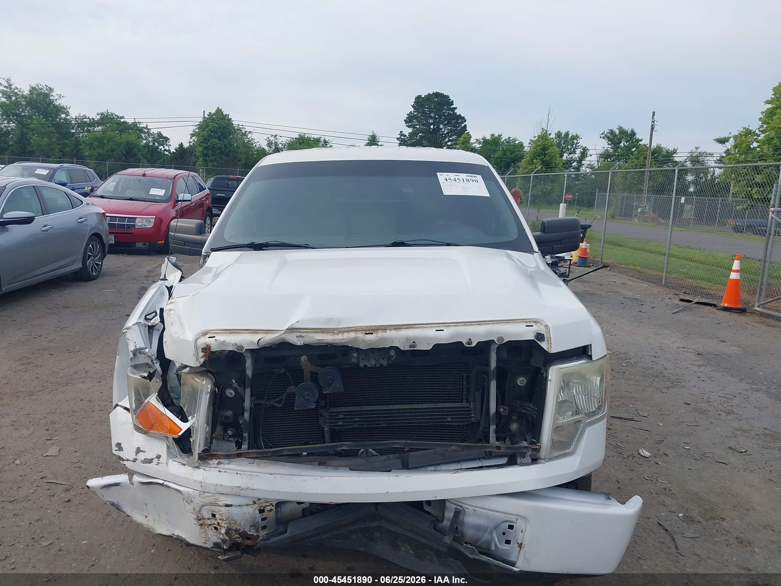 2013 Ford F-150 Fx4/king Ranch/lariat/platinum/xl/xlt White vin: 1FTFW1EF3DKD84104