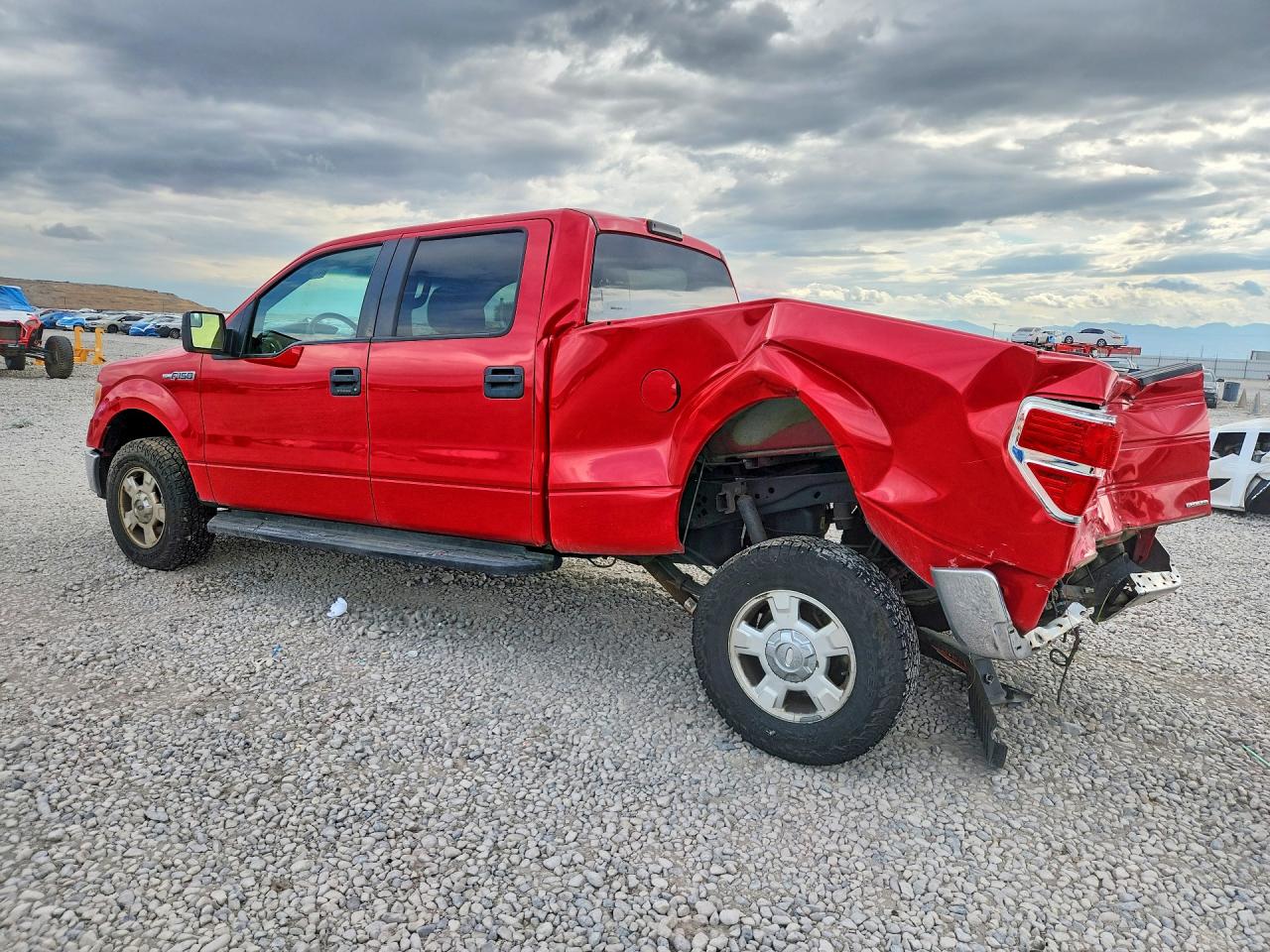 2013 Ford F150 Supercrew Red vin: 1FTFW1EF3DKE29929