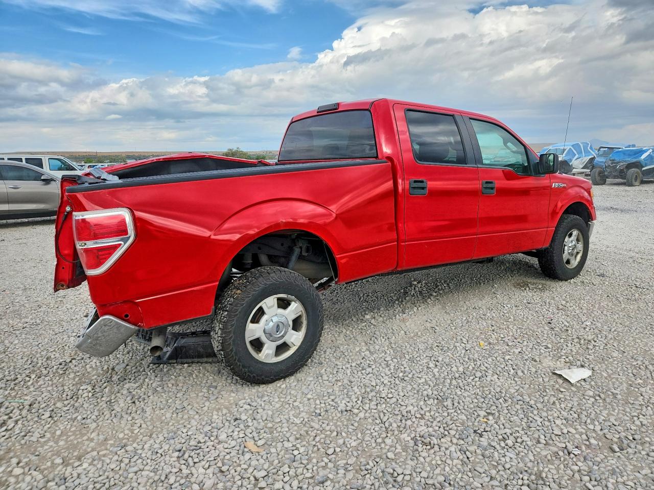 2013 Ford F150 Supercrew Red vin: 1FTFW1EF3DKE29929