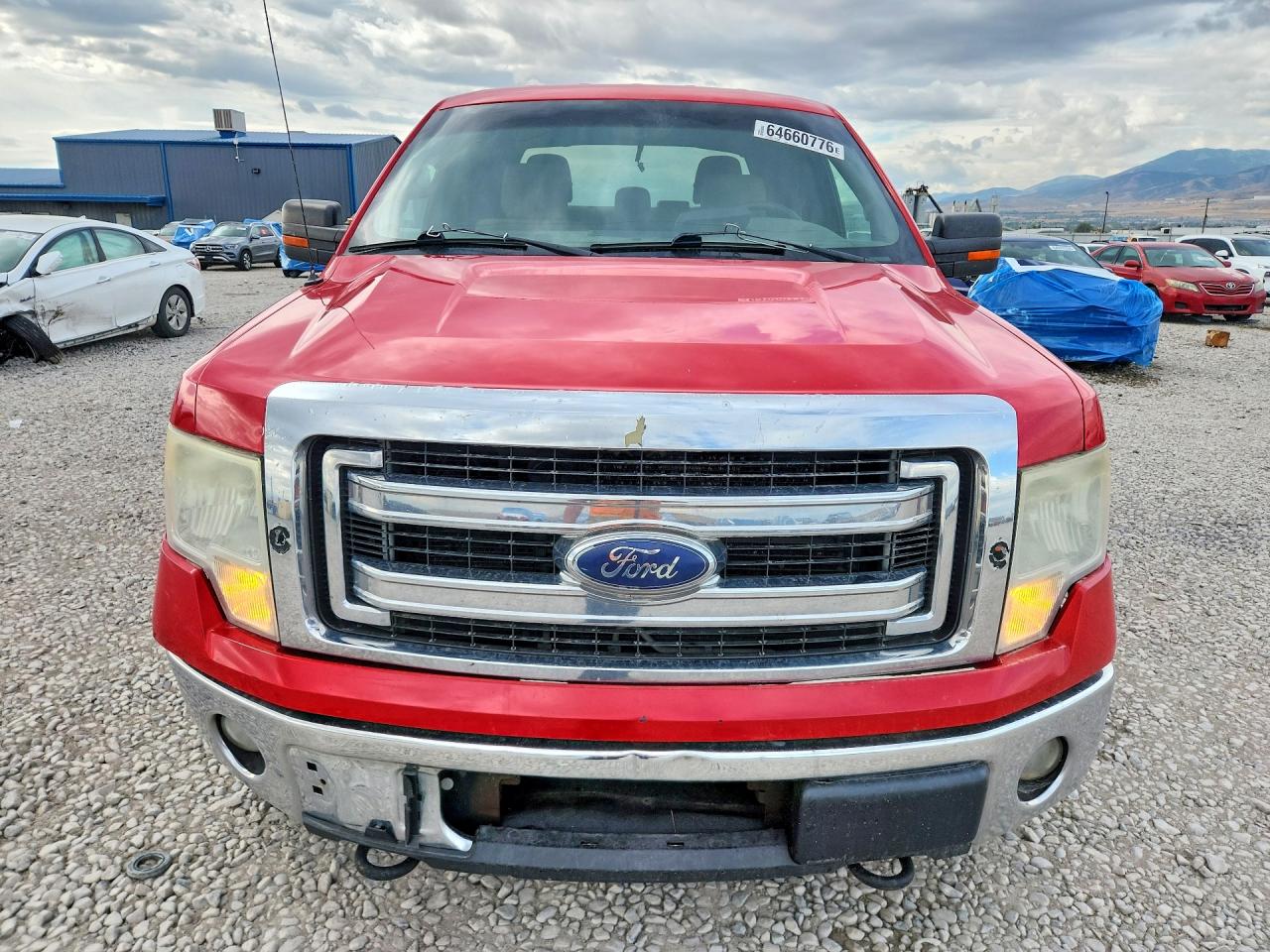 2013 Ford F150 Supercrew Red vin: 1FTFW1EF3DKE29929