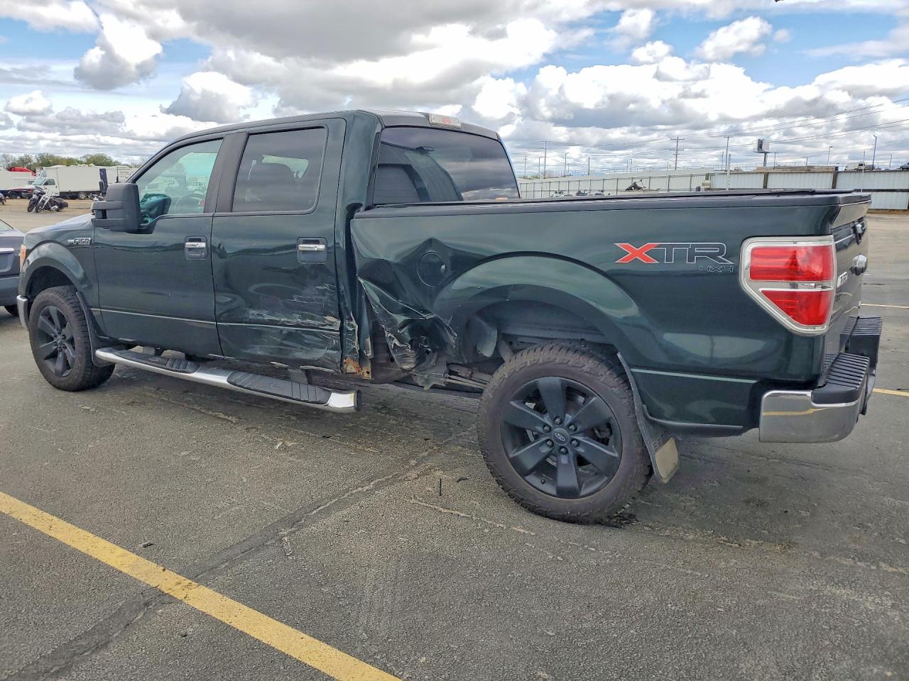 2013 Ford F150 Supercrew Green vin: 1FTFW1EF3DKE31311