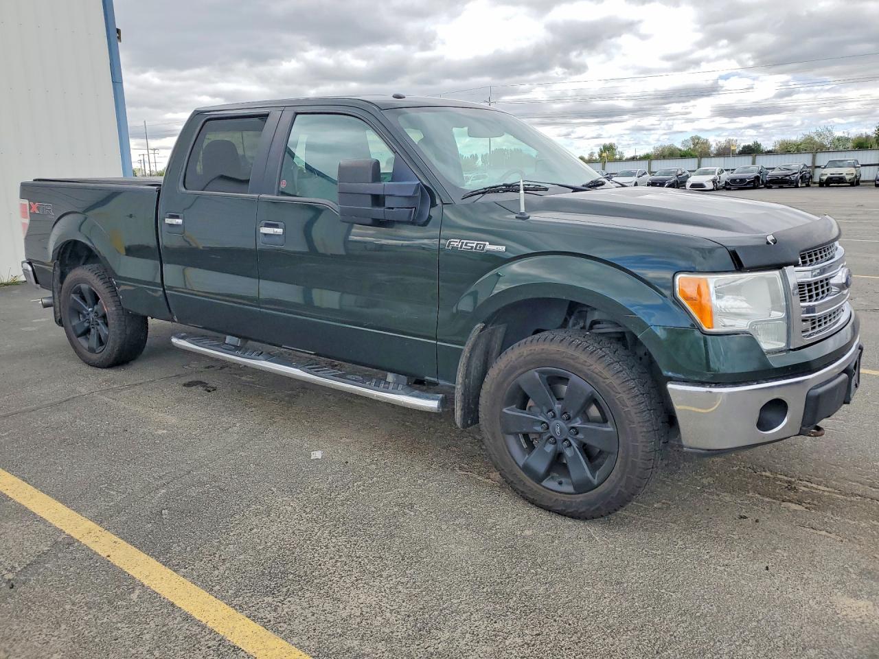 2013 Ford F150 Supercrew Green vin: 1FTFW1EF3DKE31311