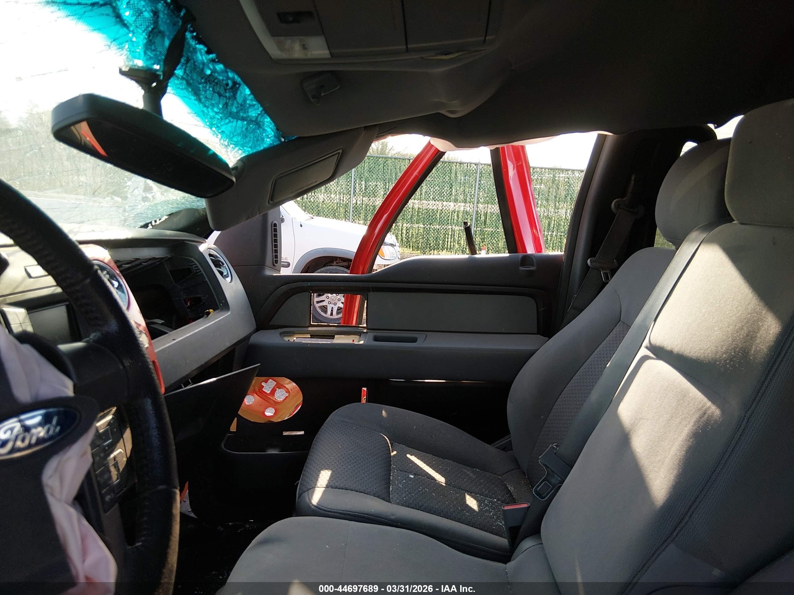 2013 Ford F-150 Xlt Red vin: 1FTFW1EF3DKE44477