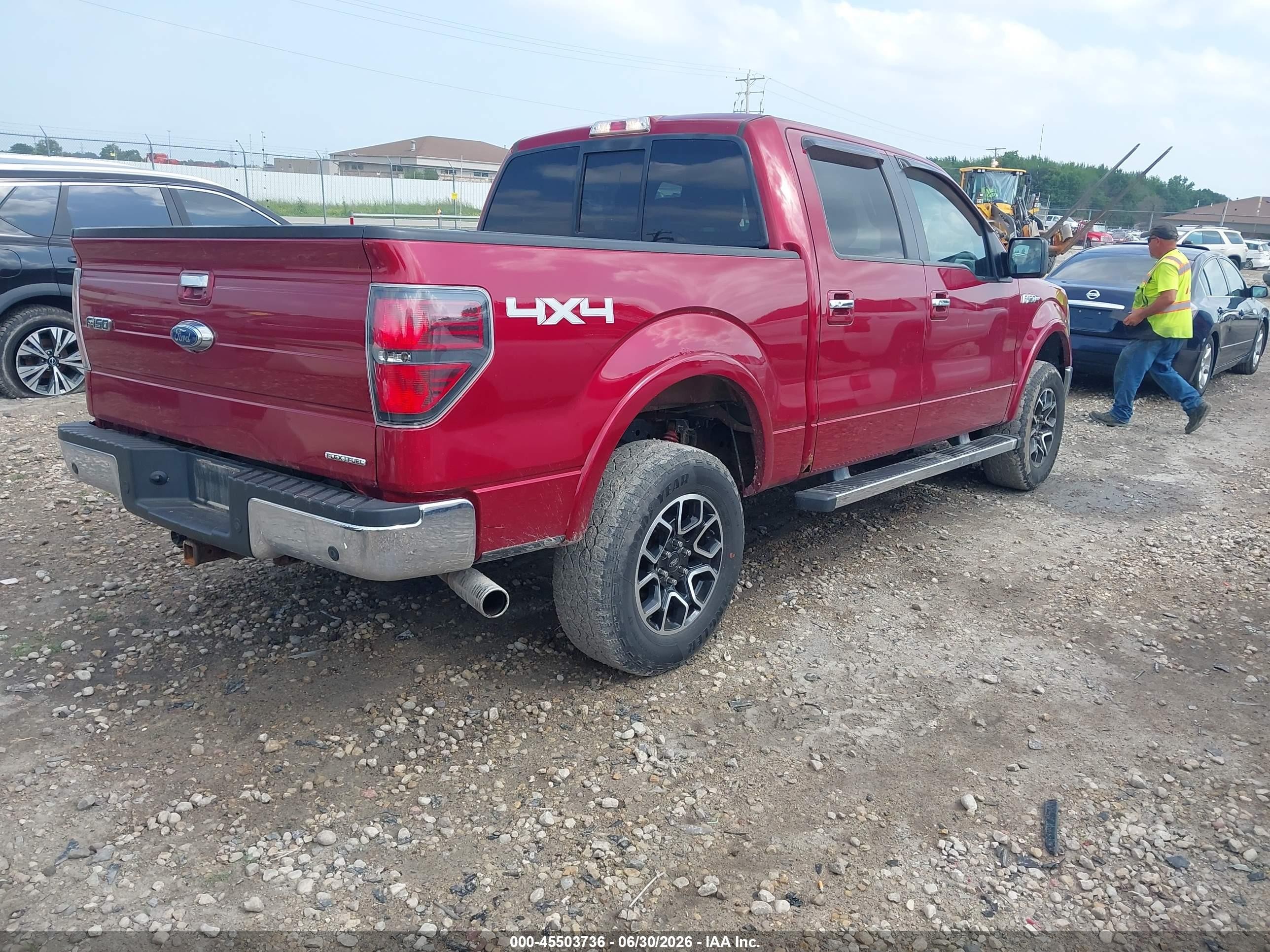 2013 Ford F-150 Fx4/king Ranch/lariat/platinum/xl/xlt Red vin: 1FTFW1EF3DKE44947