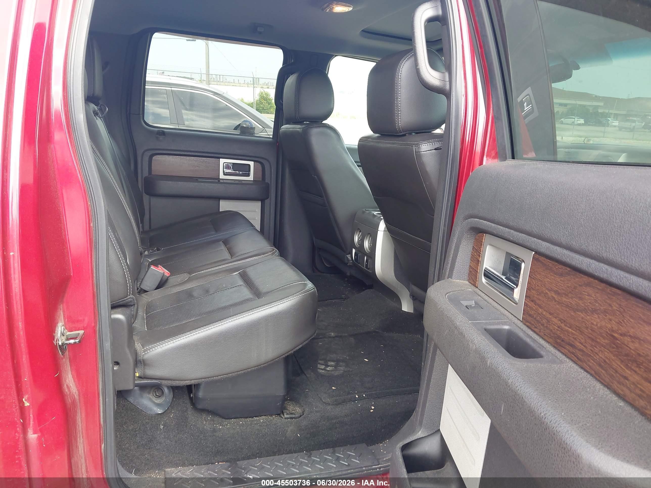 2013 Ford F-150 Fx4/king Ranch/lariat/platinum/xl/xlt Red vin: 1FTFW1EF3DKE44947