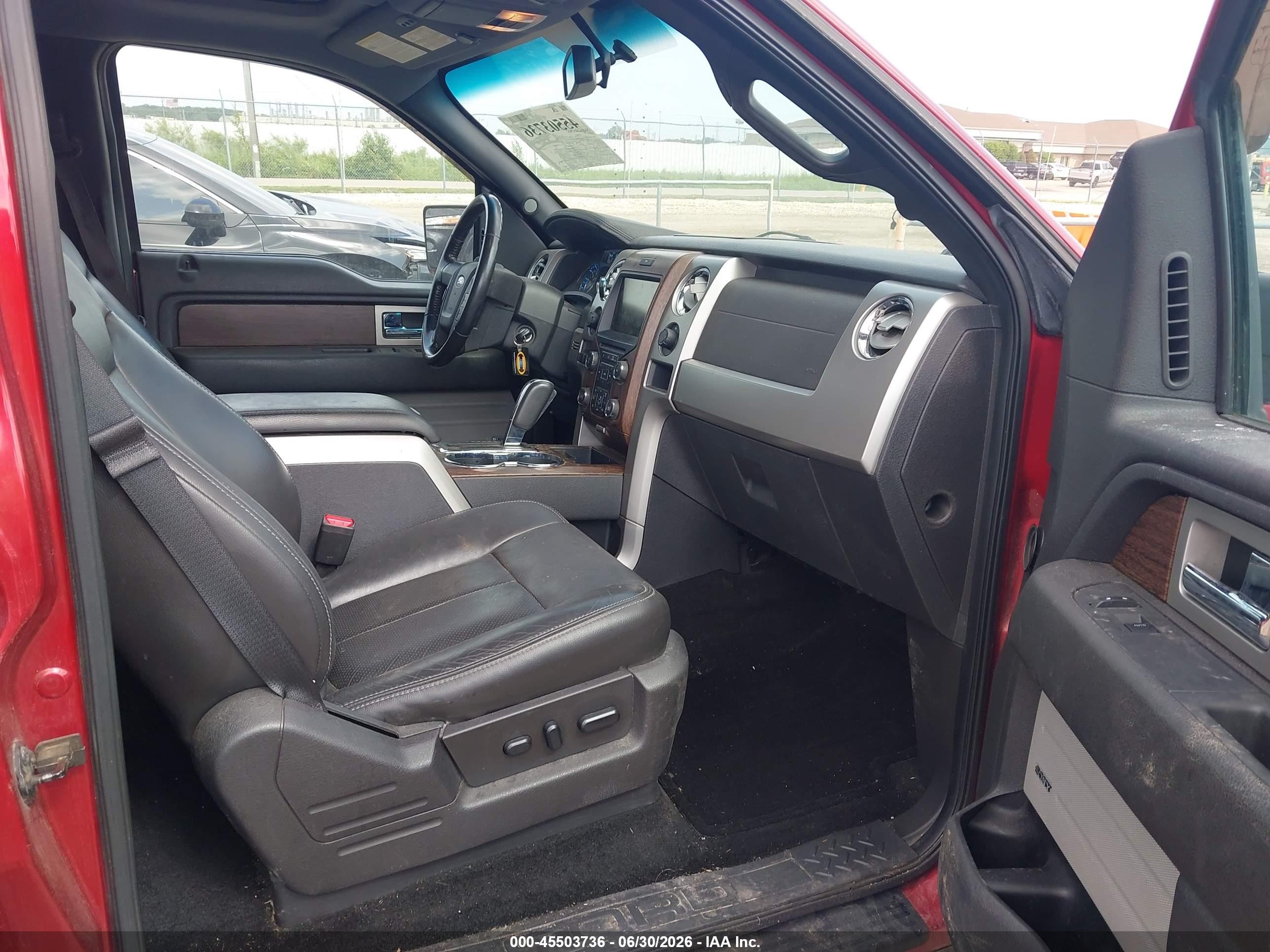 2013 Ford F-150 Fx4/king Ranch/lariat/platinum/xl/xlt Red vin: 1FTFW1EF3DKE44947