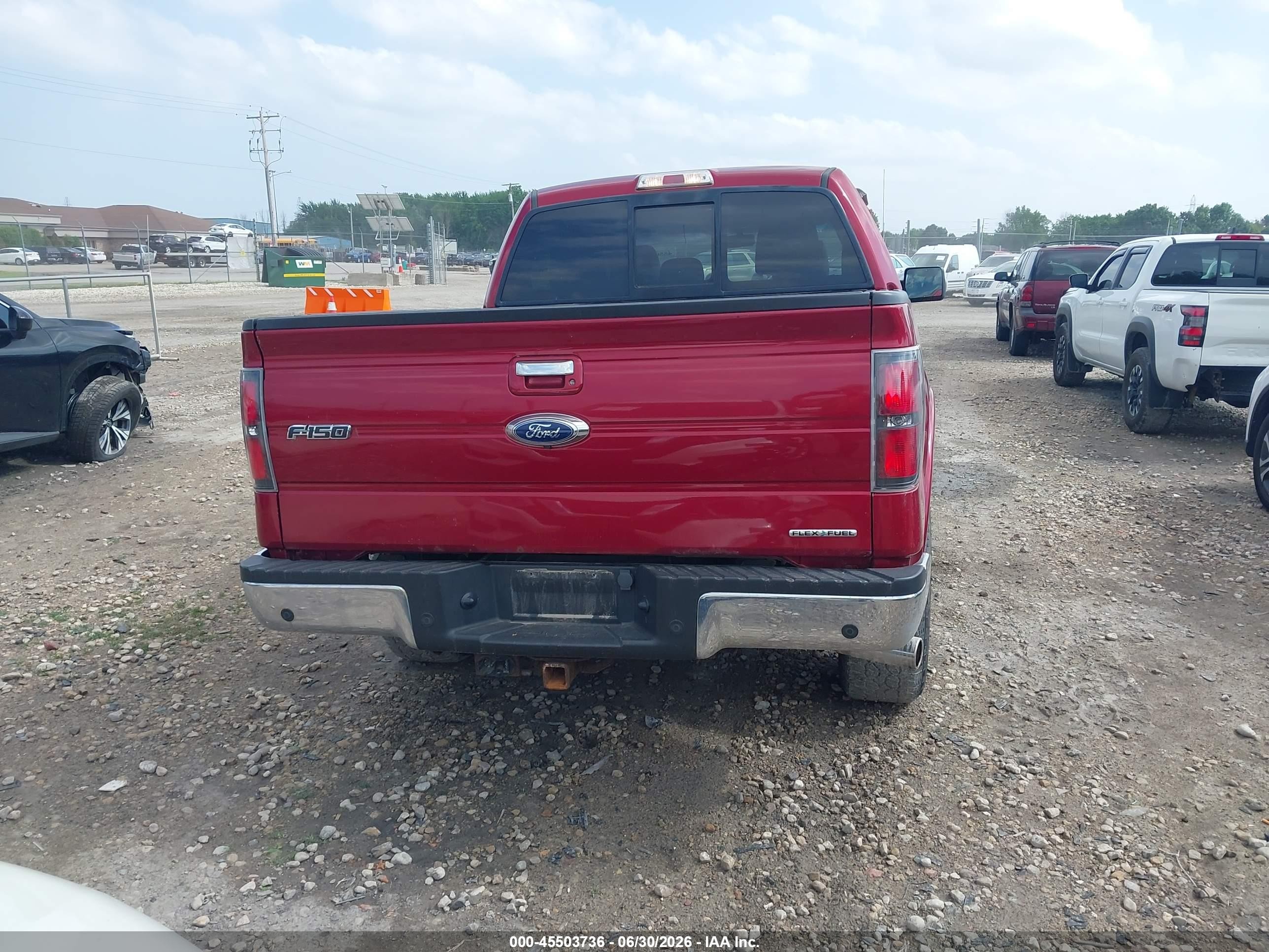2013 Ford F-150 Fx4/king Ranch/lariat/platinum/xl/xlt Red vin: 1FTFW1EF3DKE44947