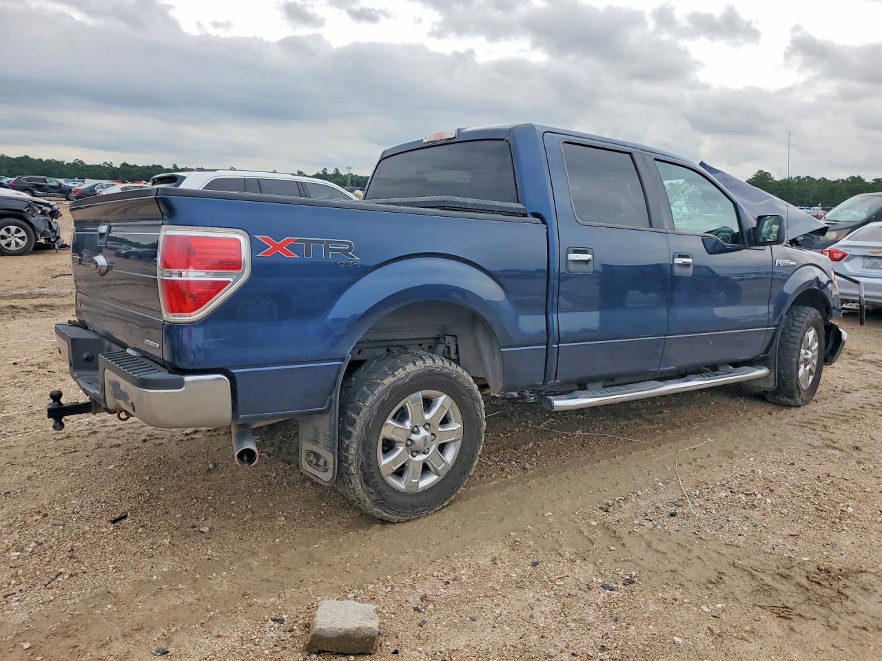 2013 Ford F150 Supercrew Blue vin: 1FTFW1EF3DKE47590