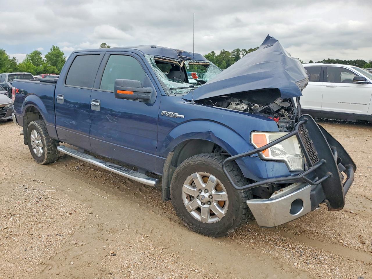 2013 Ford F150 Supercrew Blue vin: 1FTFW1EF3DKE47590