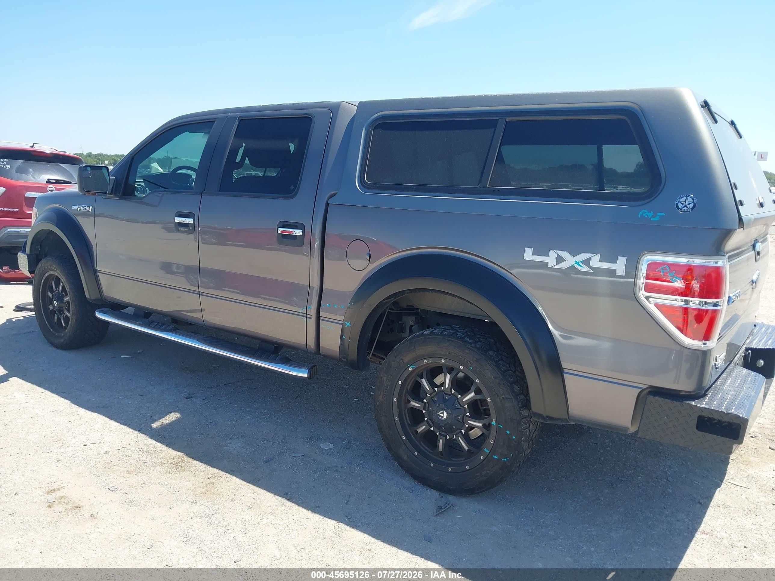 2013 Ford F-150 Xlt Gray vin: 1FTFW1EF3DKE60789