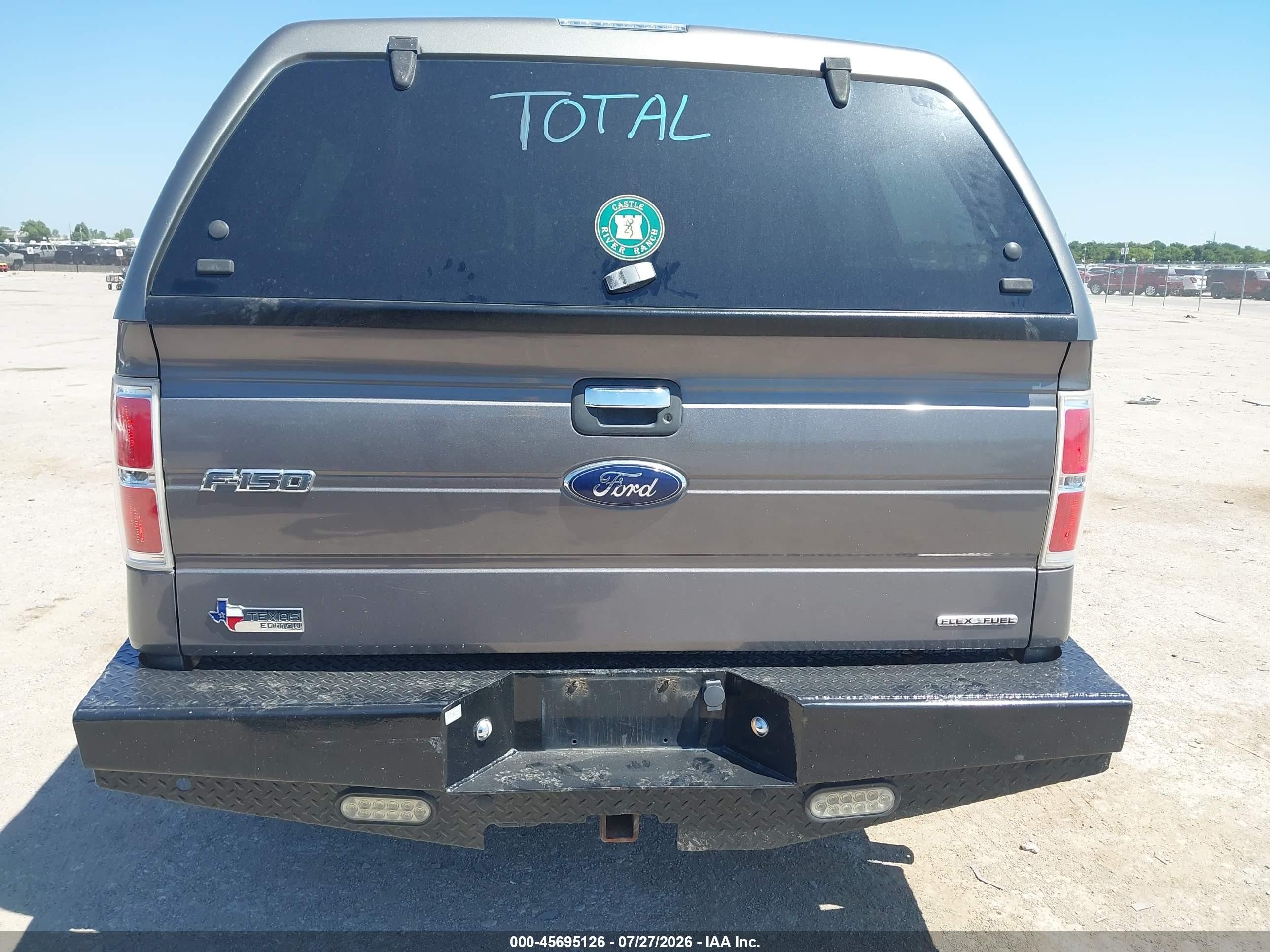 2013 Ford F-150 Xlt Gray vin: 1FTFW1EF3DKE60789